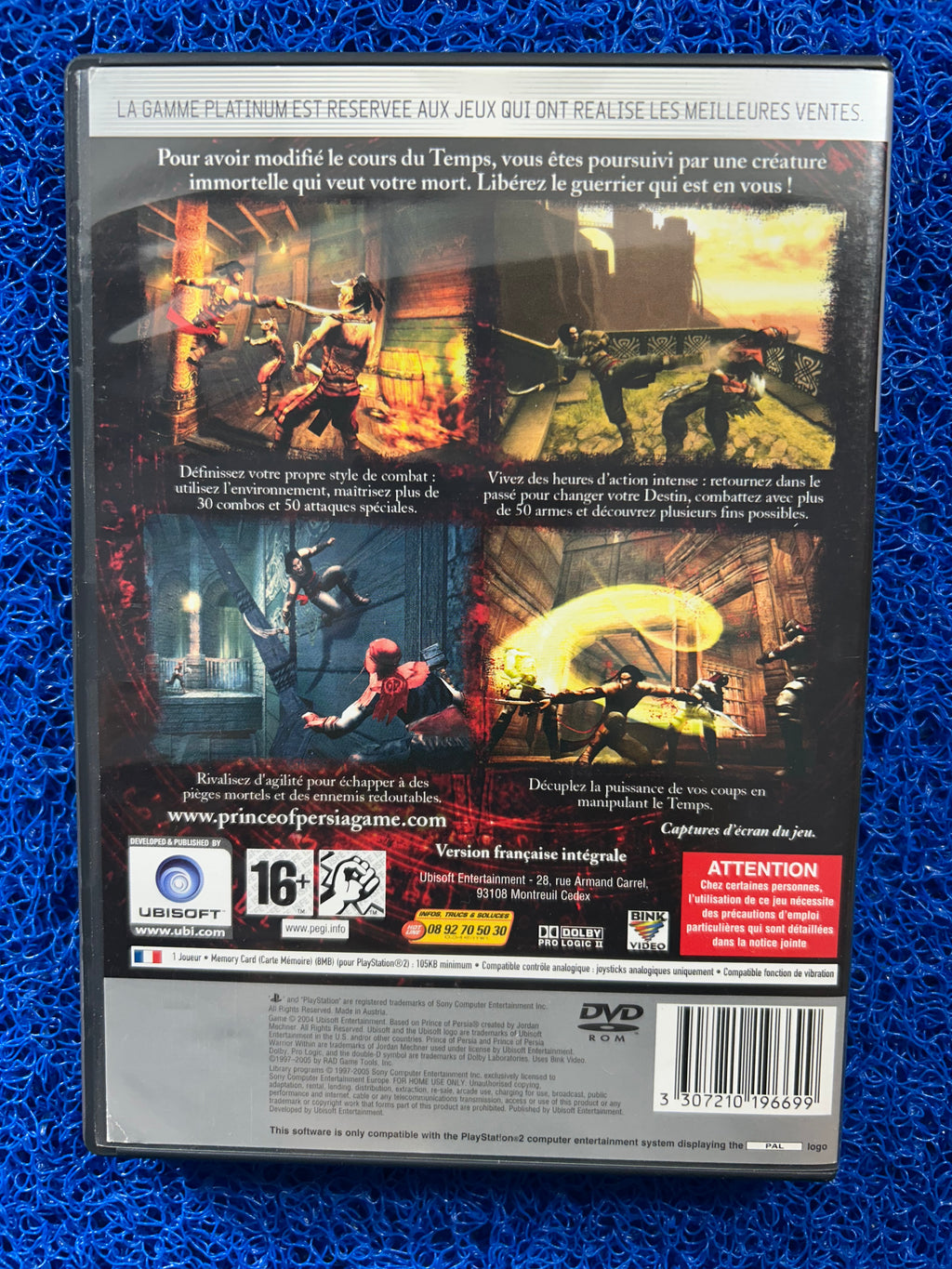 PS2 Prince of persia warrior within (E)