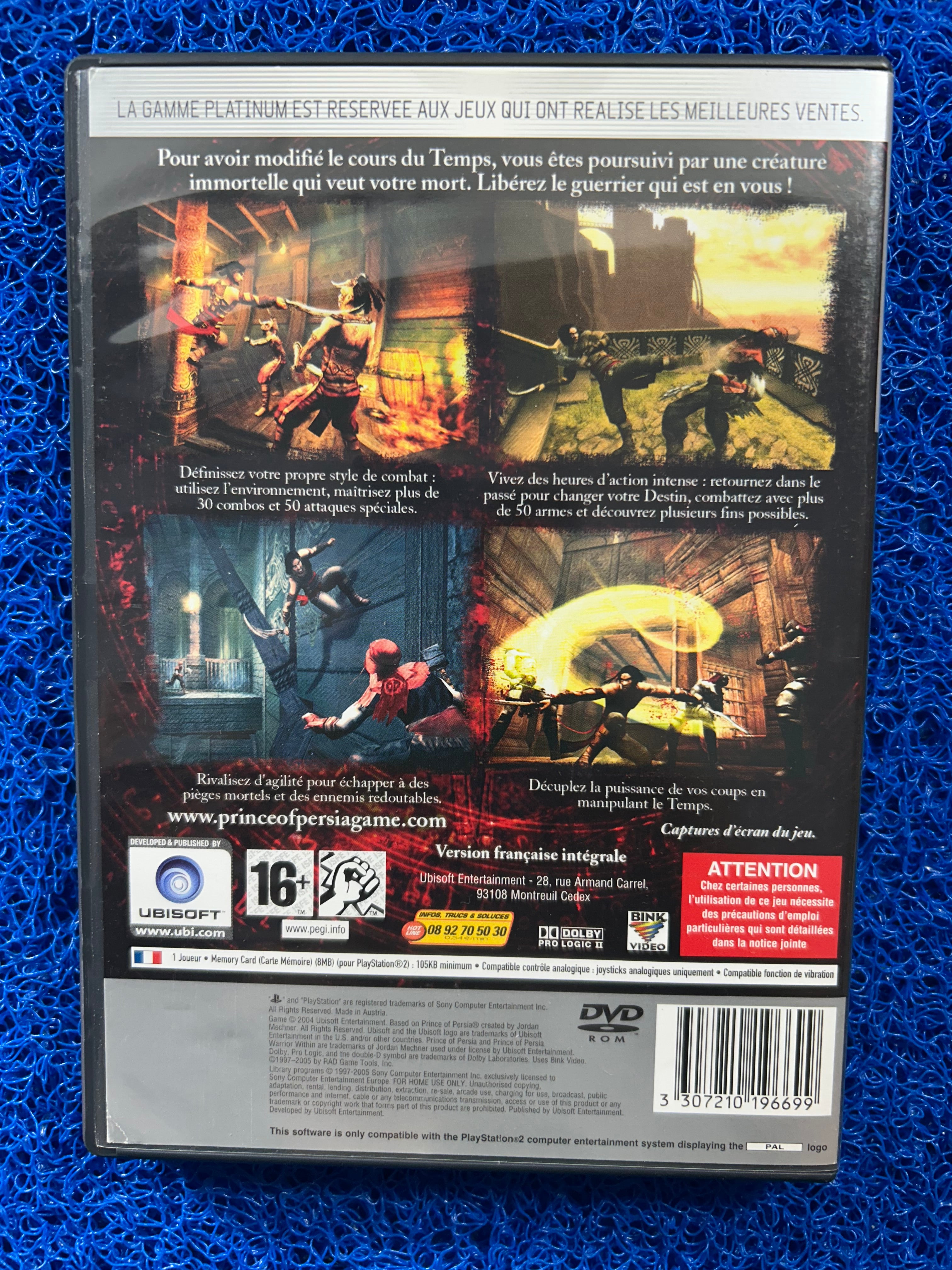 PS2 Prince of persia warrior within (E)
