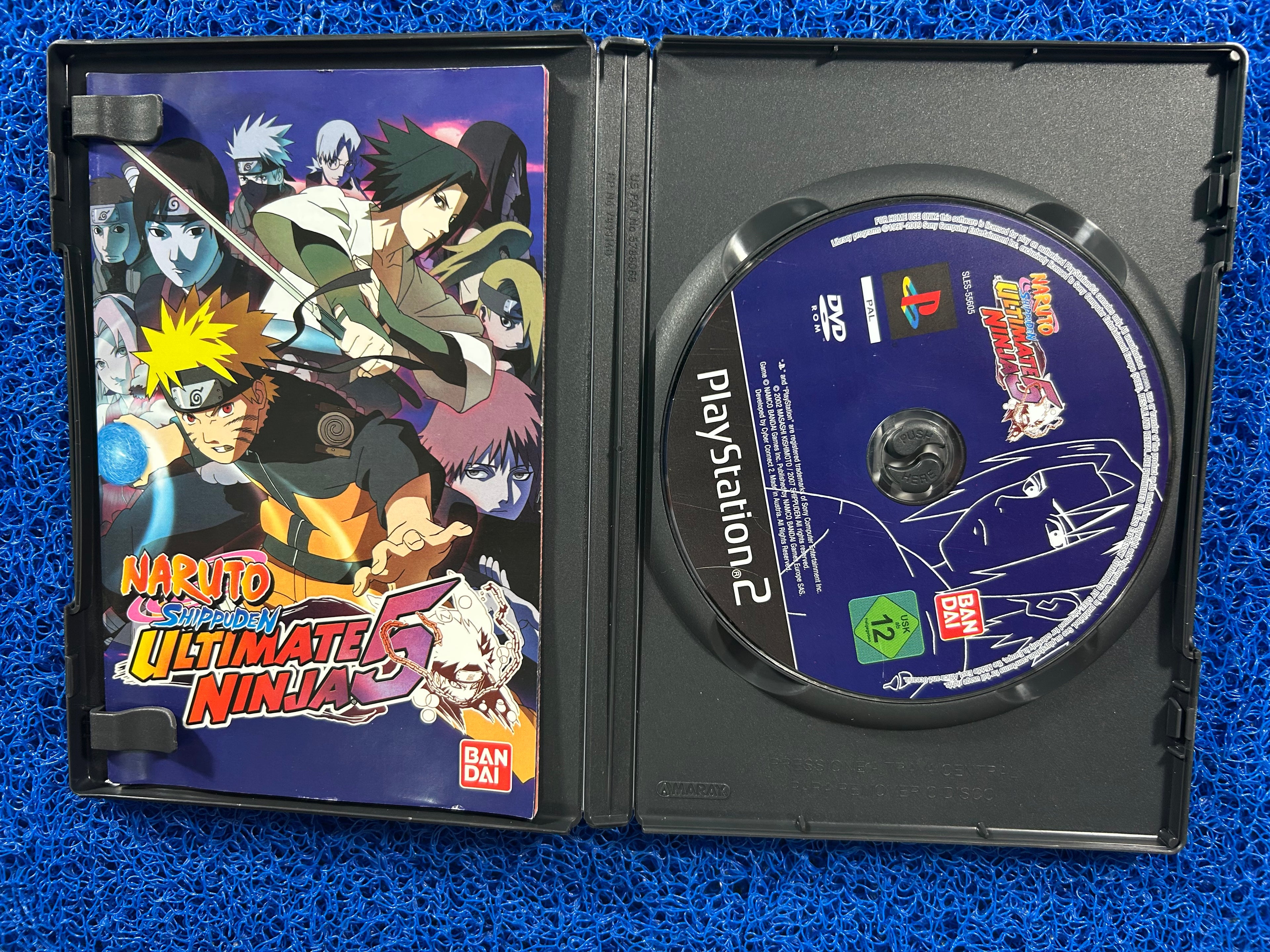 PS2 Naruto ultimate ninja 5 (E)