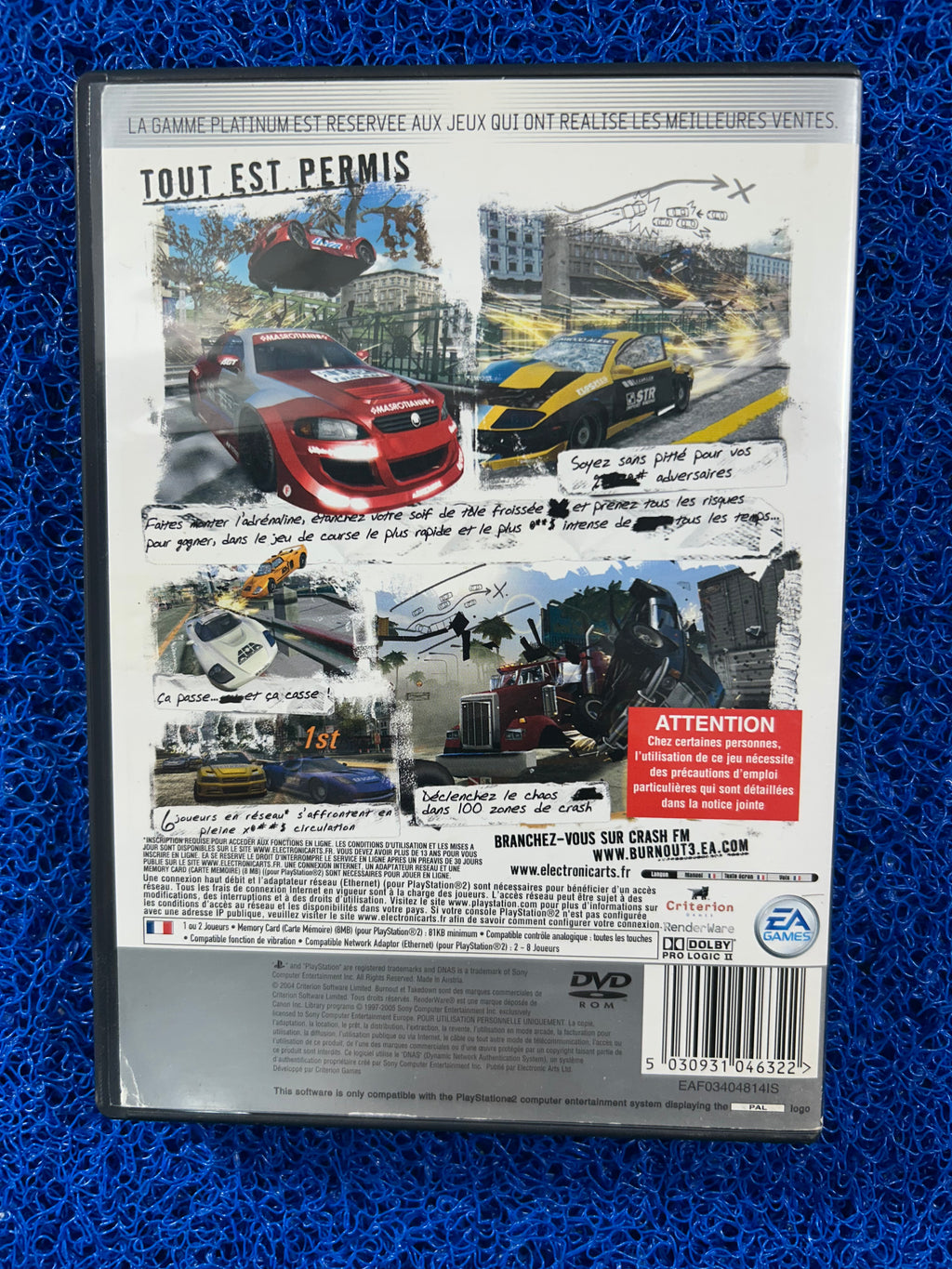 PS2# Burnout 3 (E)