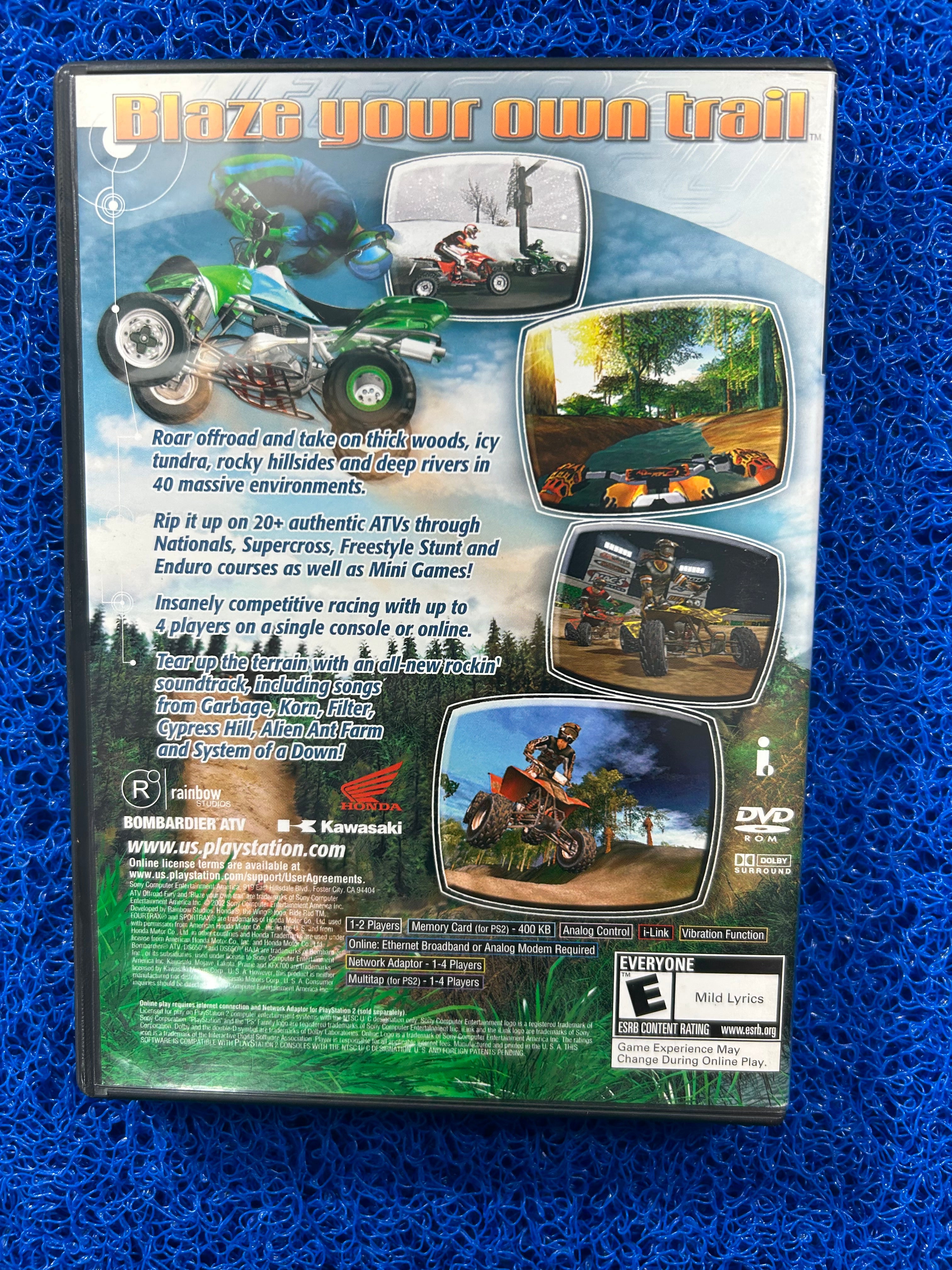 PS2 ATV offroad fury 2 (A)