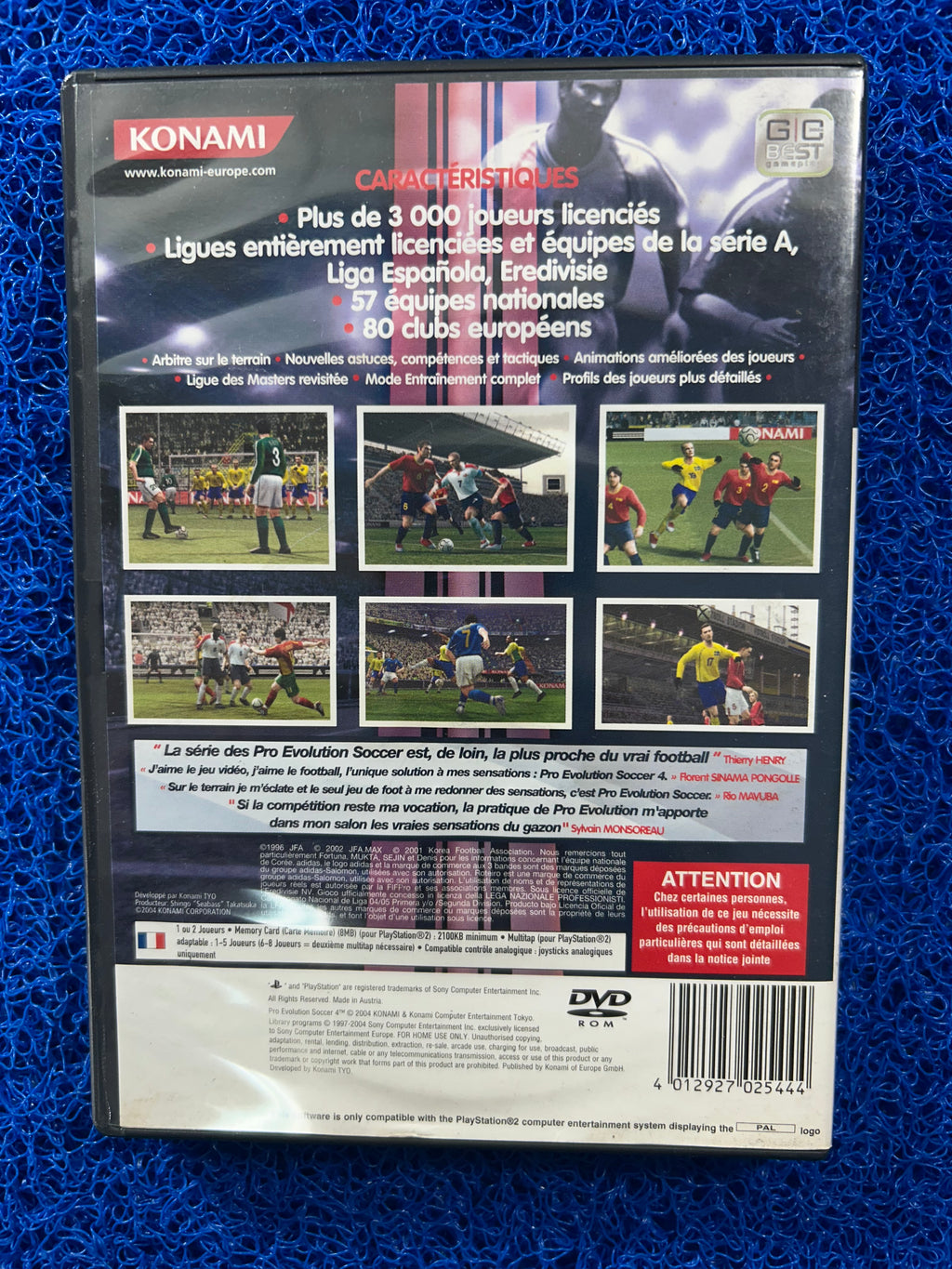PS2 PES 4 (E)