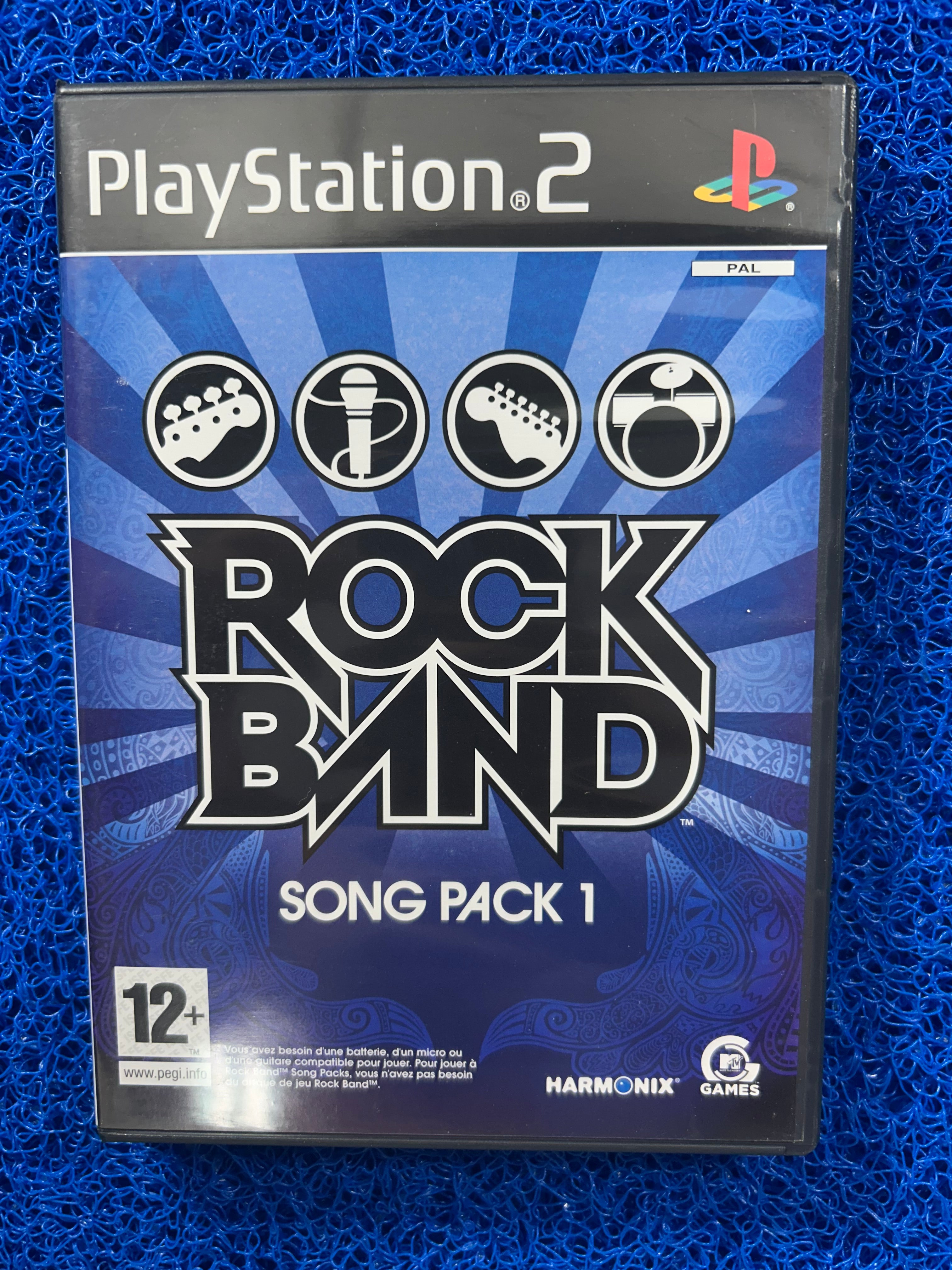 PS2 Rockband song pack 1 (E)