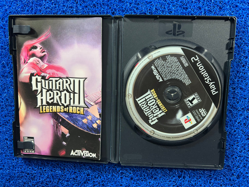 PS2 Guitar hero III legends of rock (A)