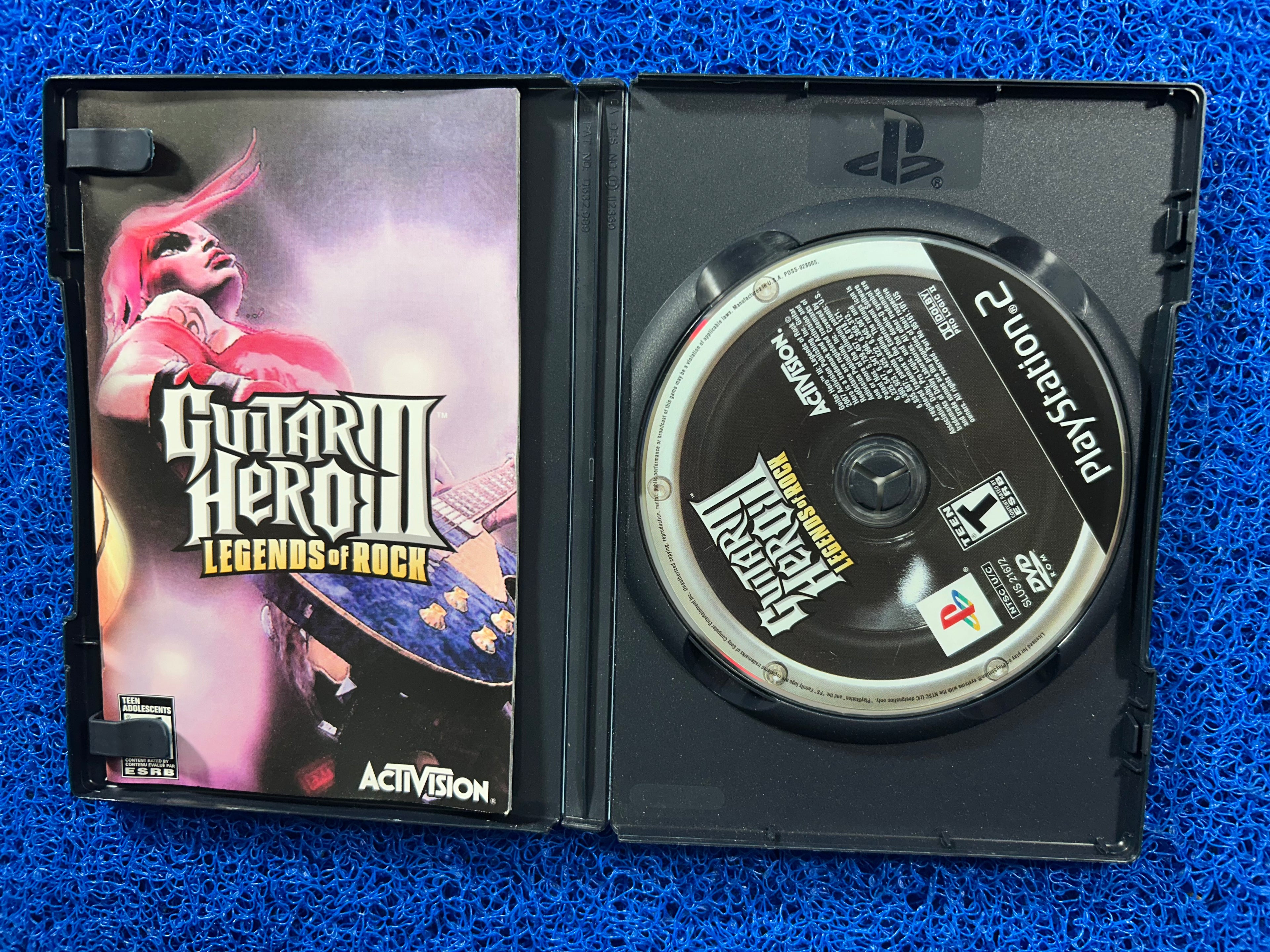 PS2 Guitar hero III legends of rock (A)