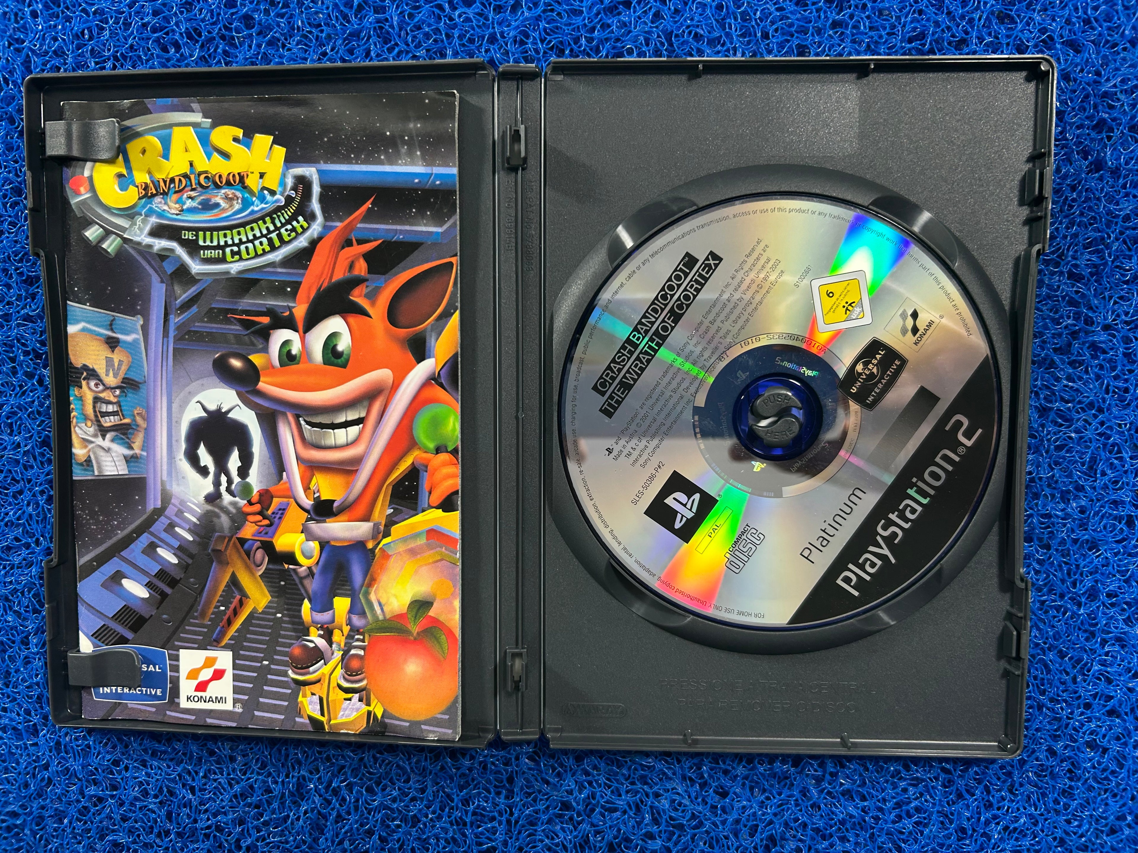 PS2 Crash bandicoot wrath of cortex (E)