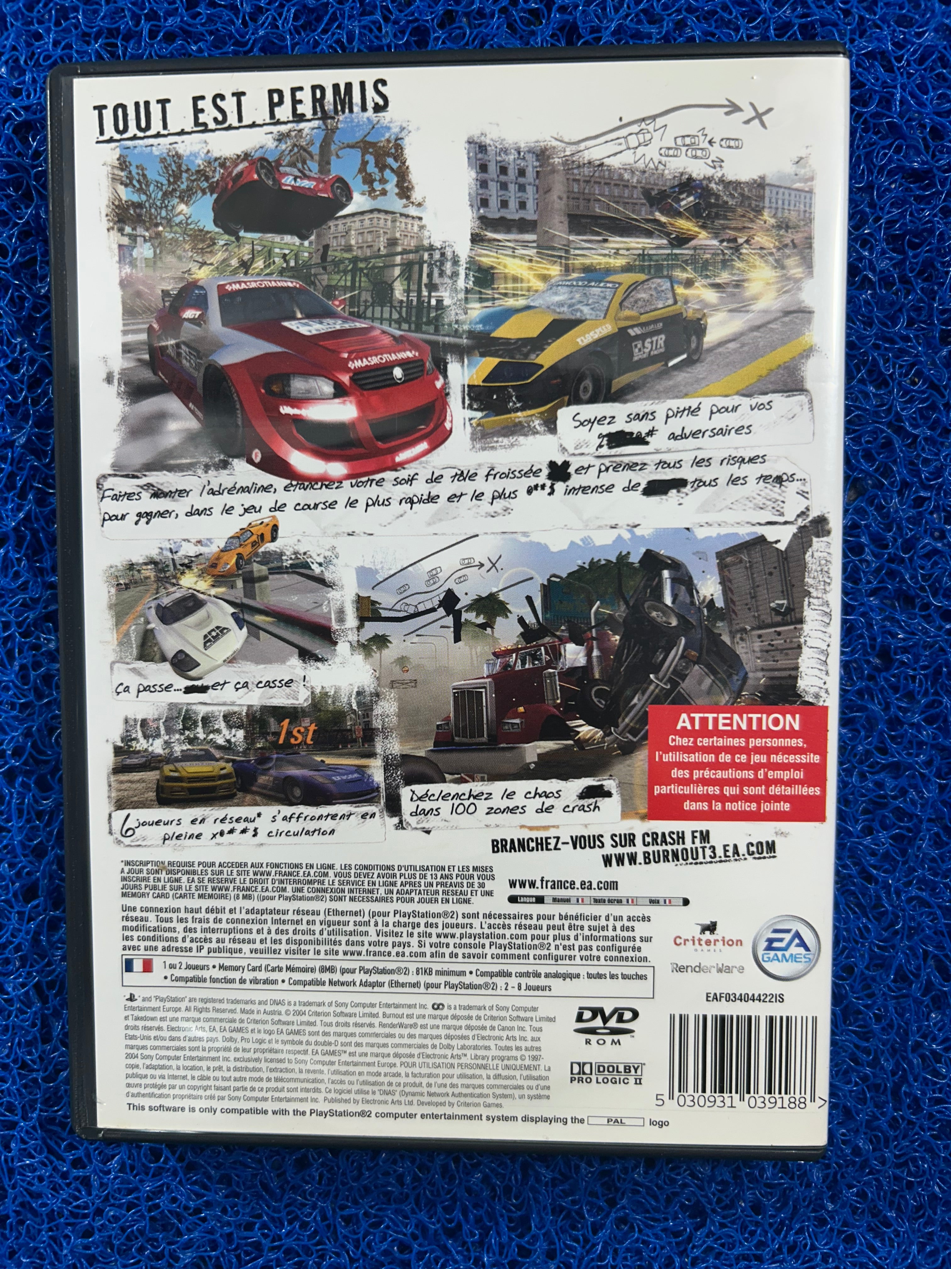 PS2# Burnout 3 (E)