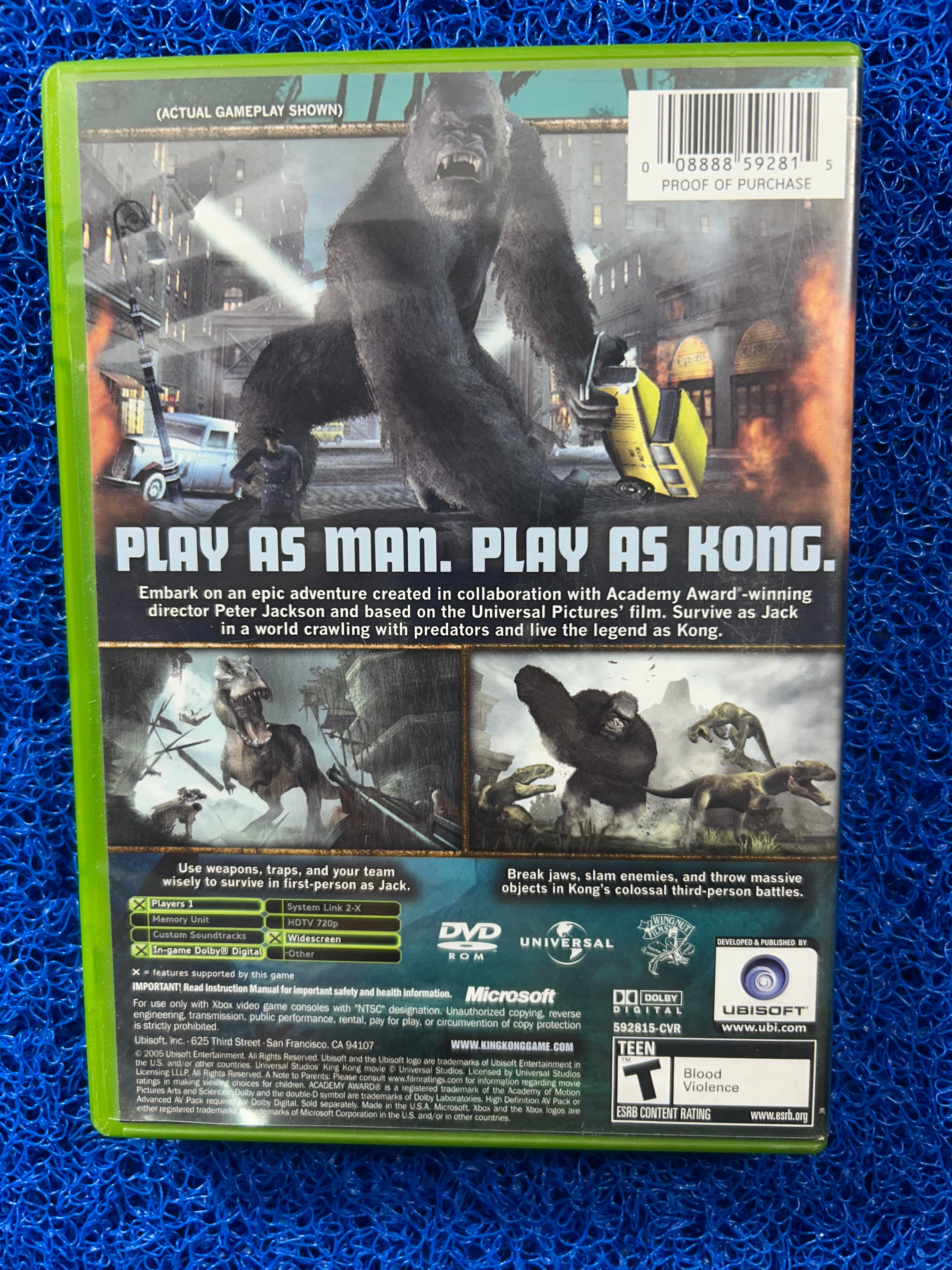 XBOX King Kong (A)
