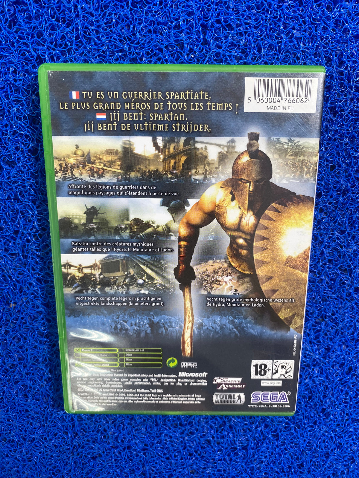 XBOX# Spartan total warrior (E)