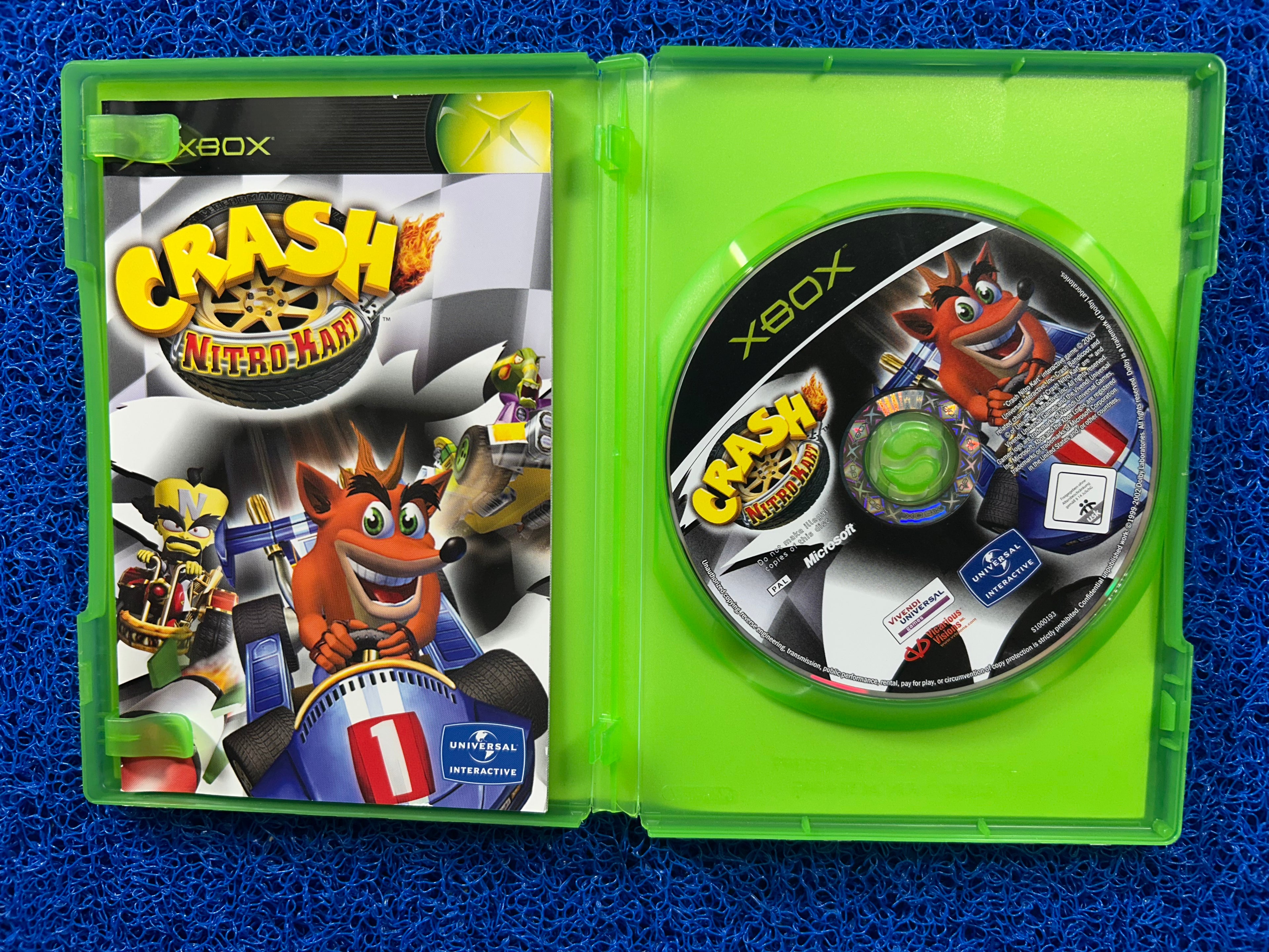 XBOX Crash nitro kart (E)