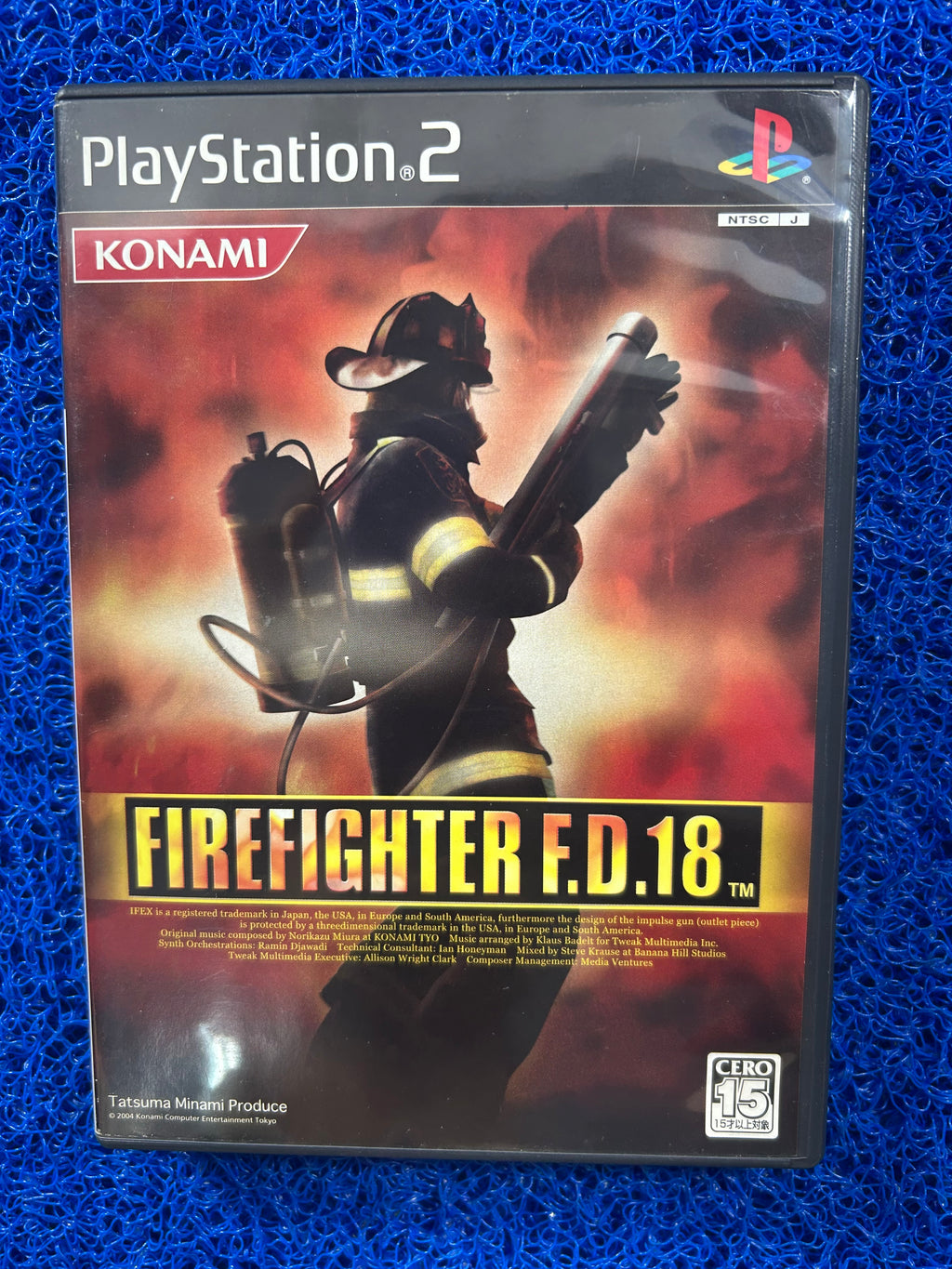 PS2 Firefighter. 18 (J)