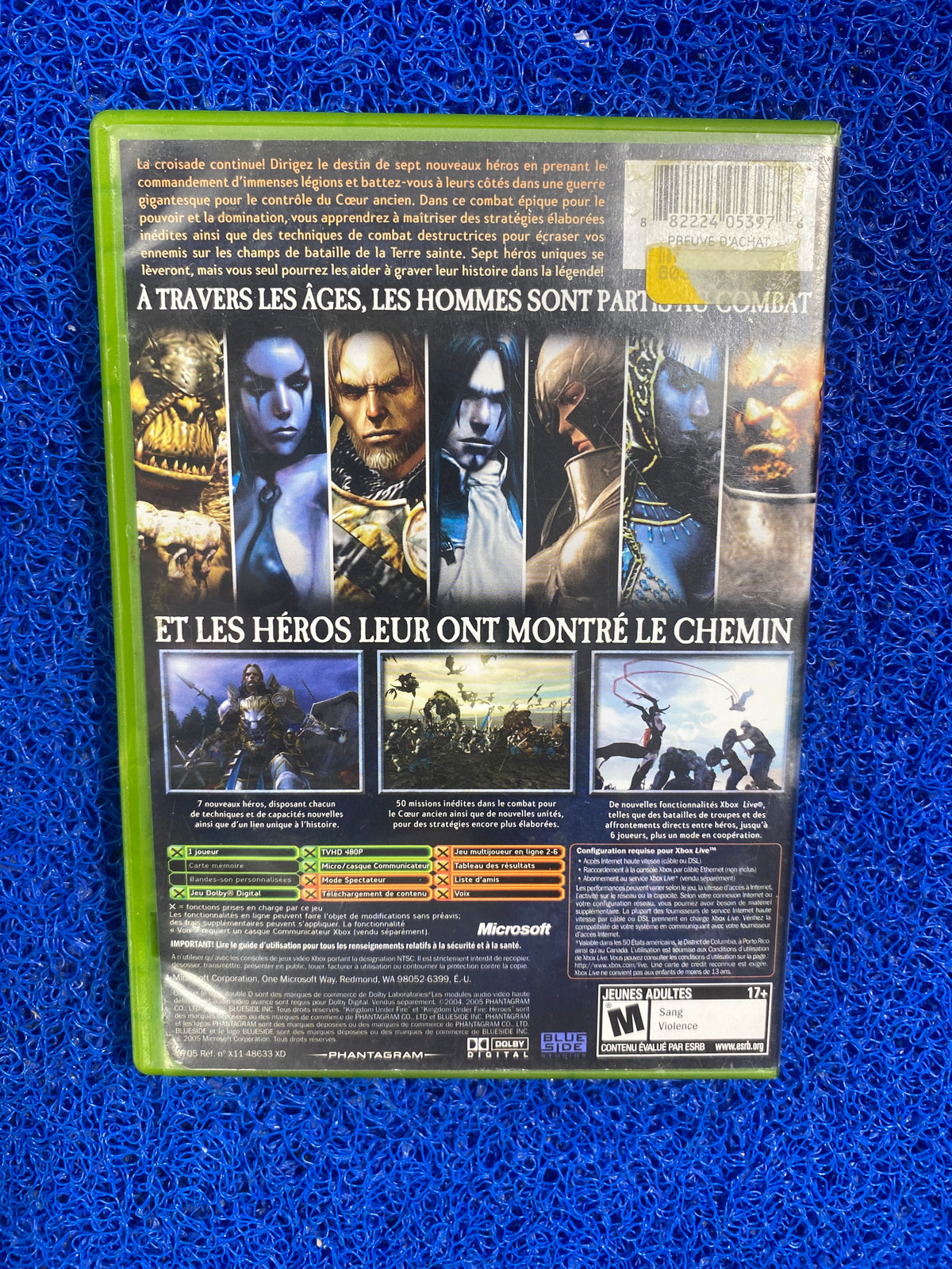 XBOX# Kingdom under fire heroes (A)