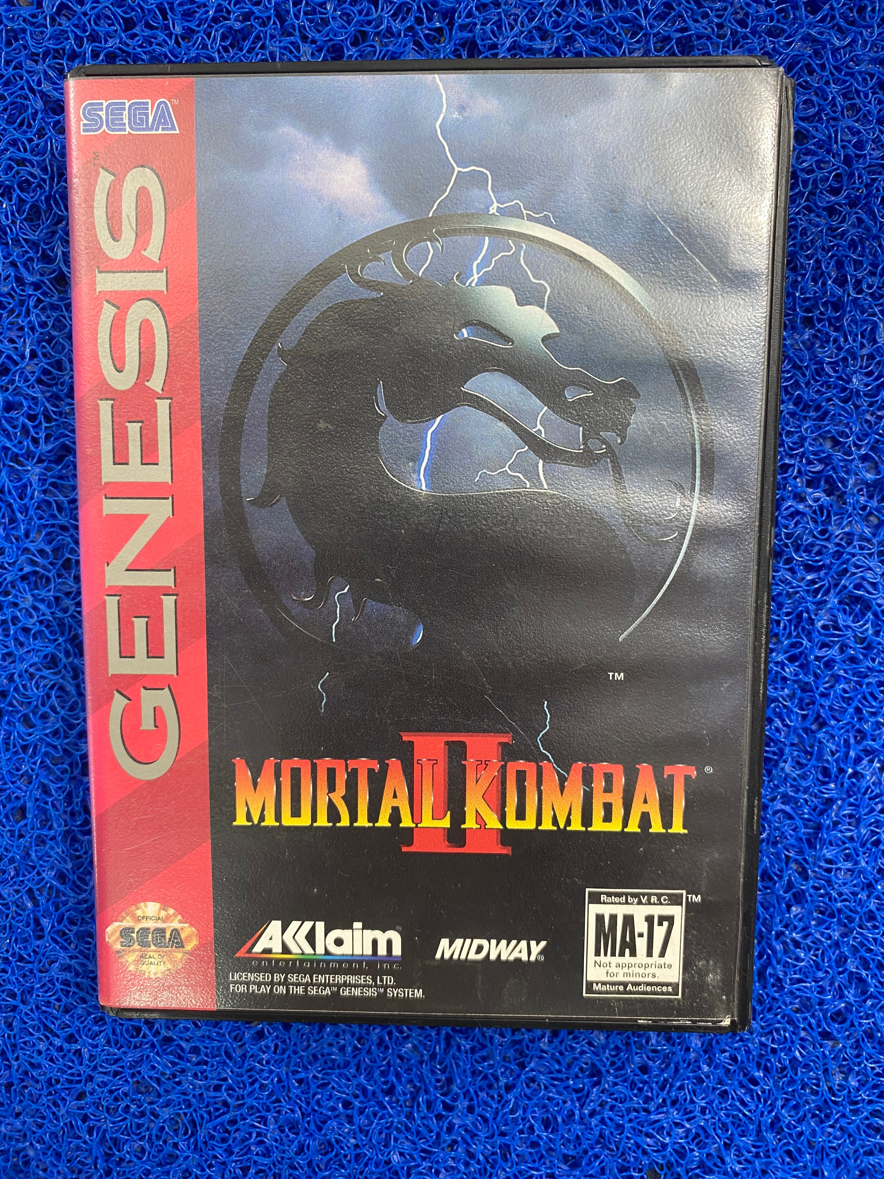 SEGA# Megadrive Mortal kombat II (A)