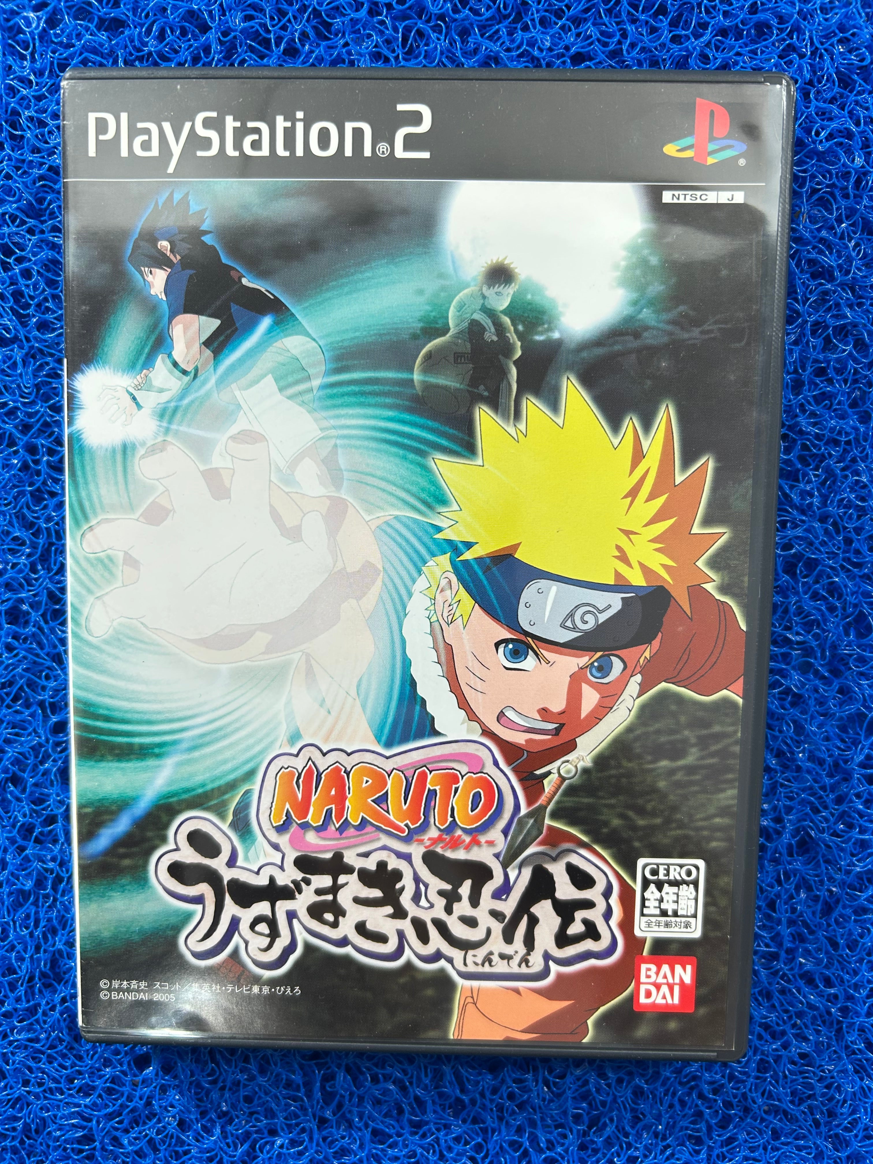PS2 Naruto uzumaki chronicles (J)