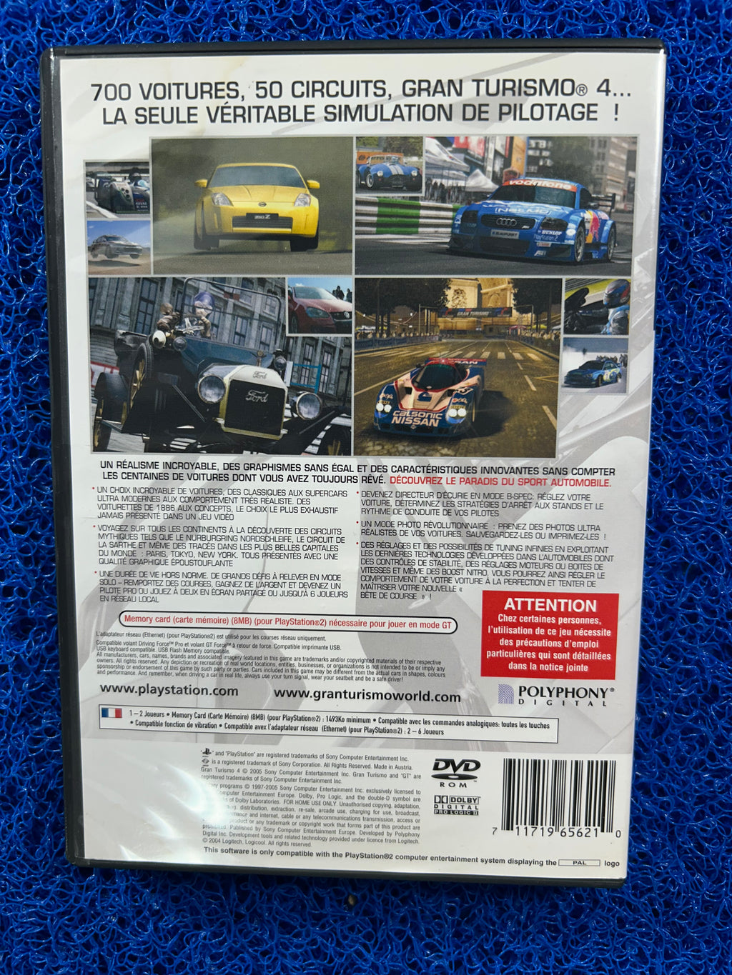 PS2 Gran turismo 4 (E)