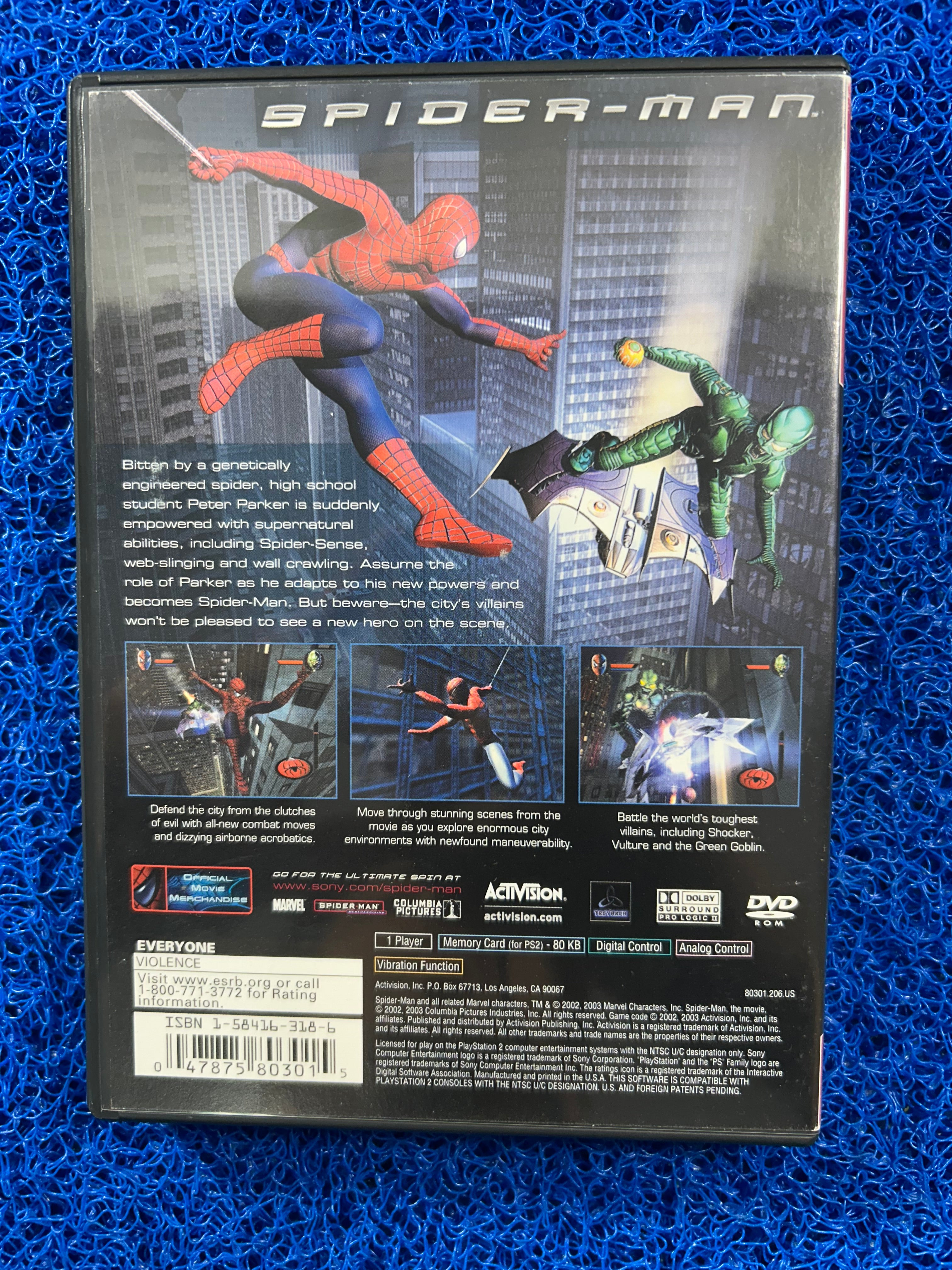 PS2 Spider-man (A)
