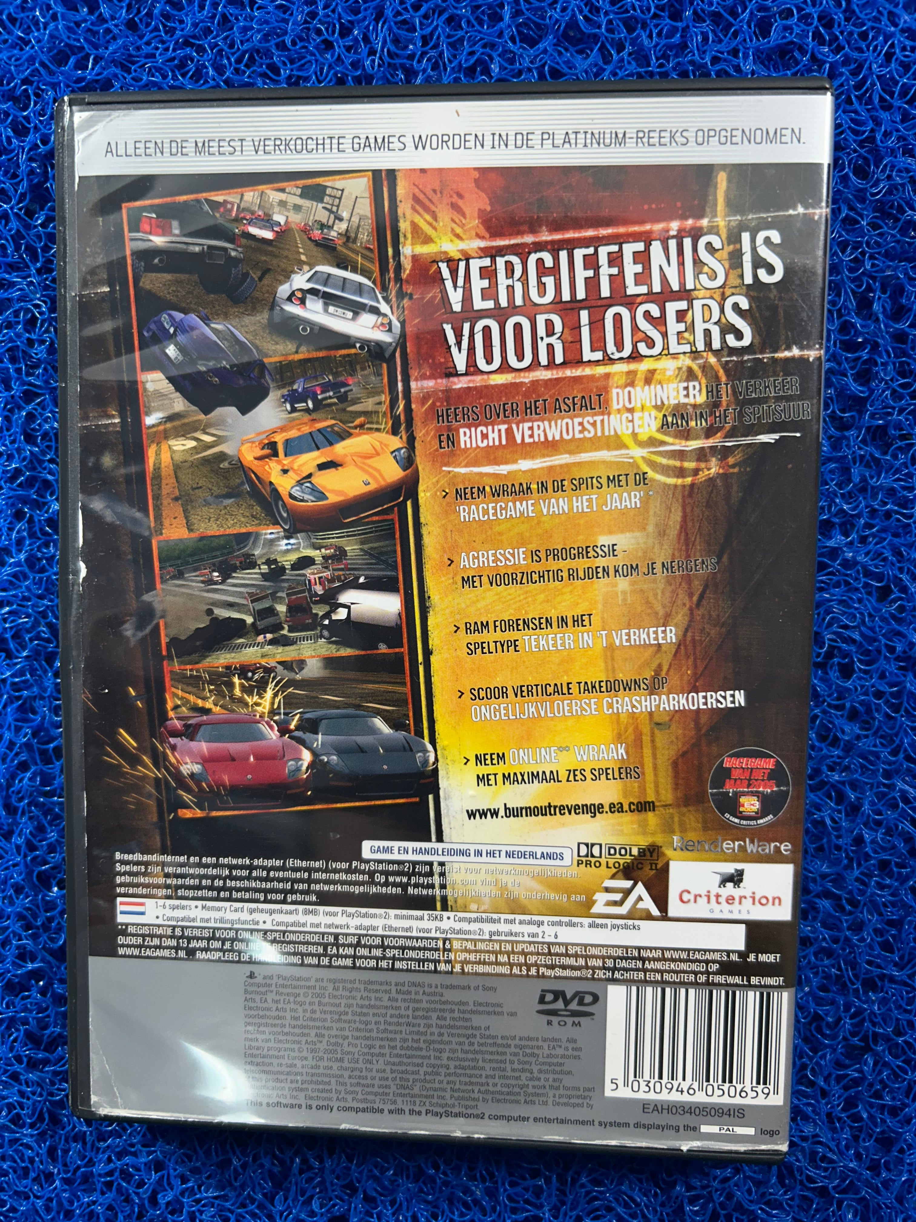 PS2 Burnout revenge (E)