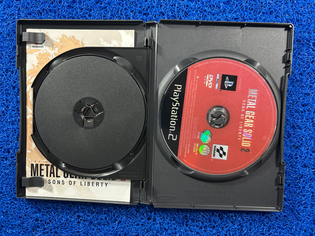 PS2 Metal gear solid 2 (E)