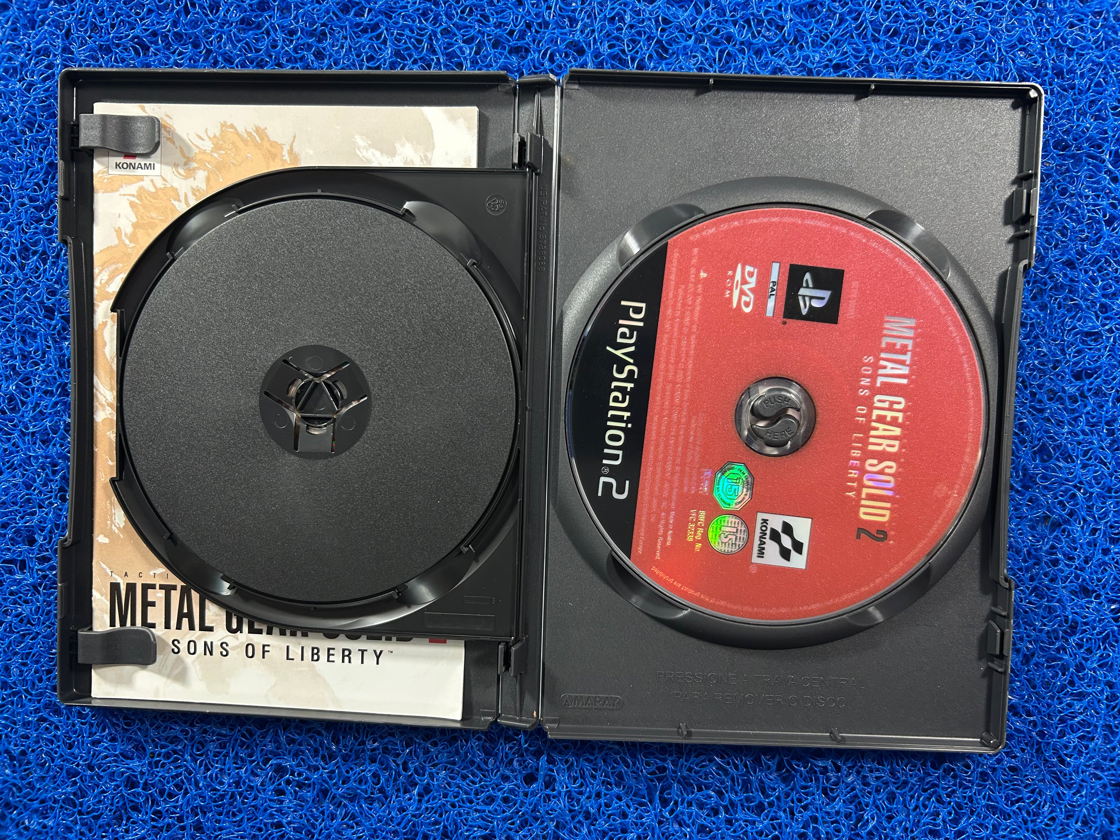 PS2 Metal gear solid 2 (E)