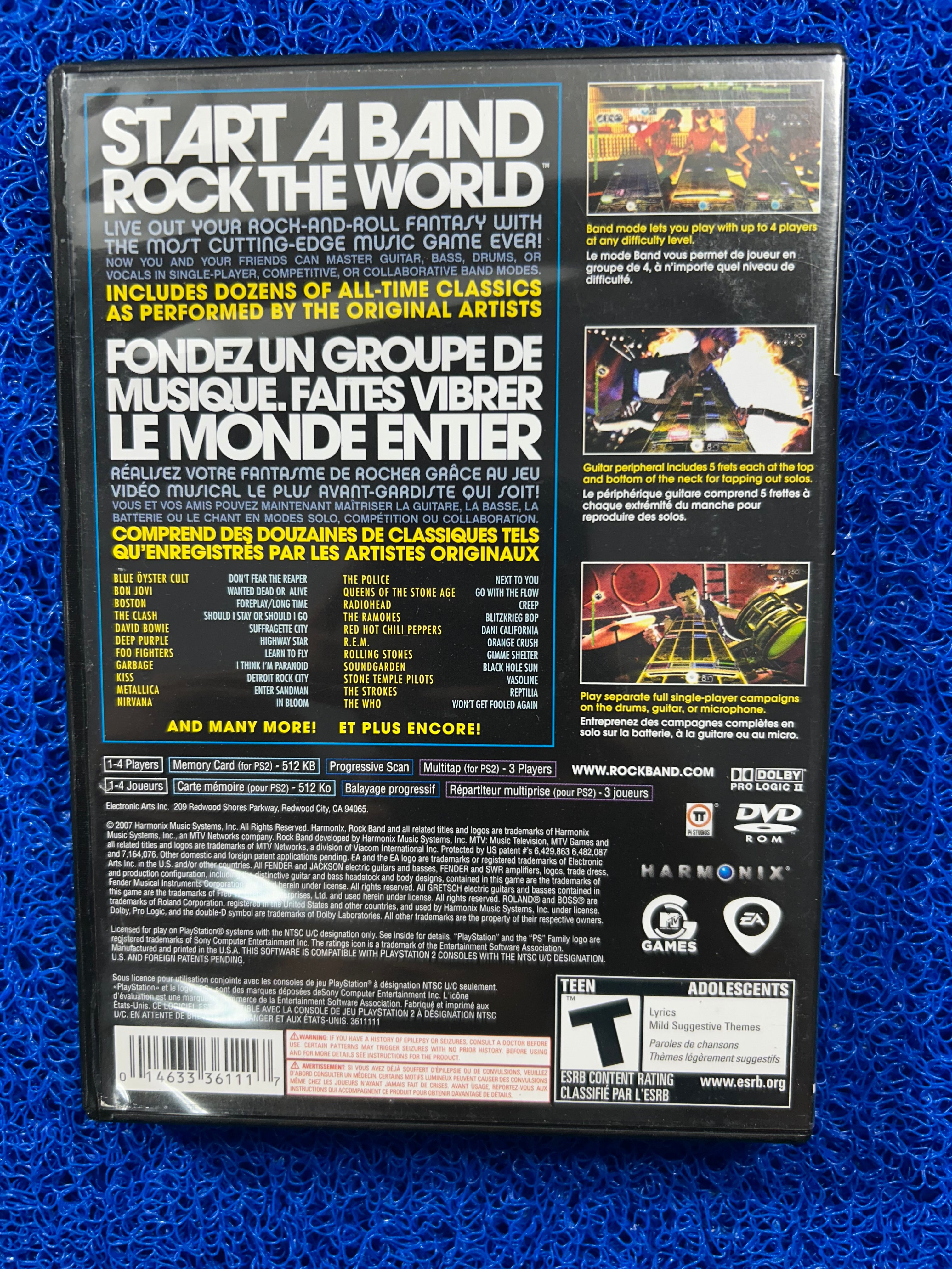 PS2 Rockband (A)