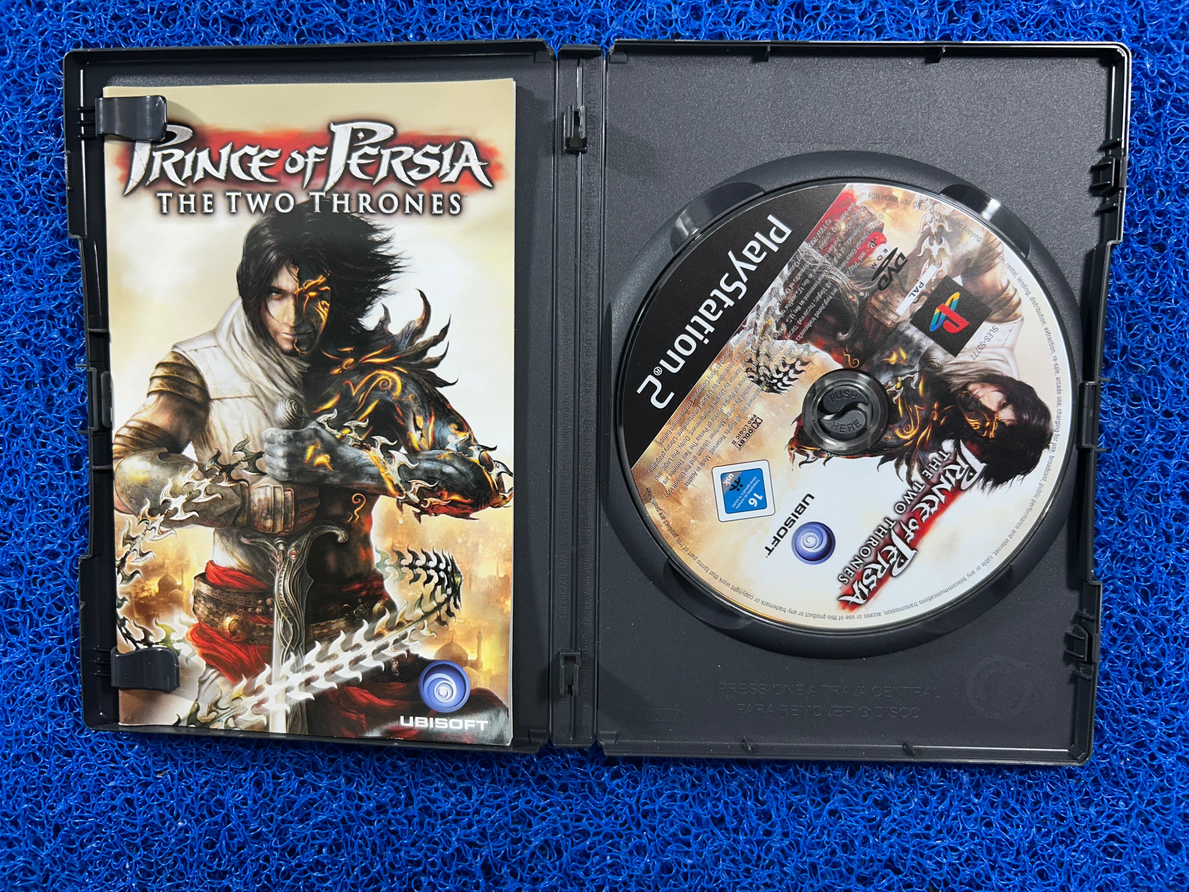 PS2# Prince of persia the two thrones (E)