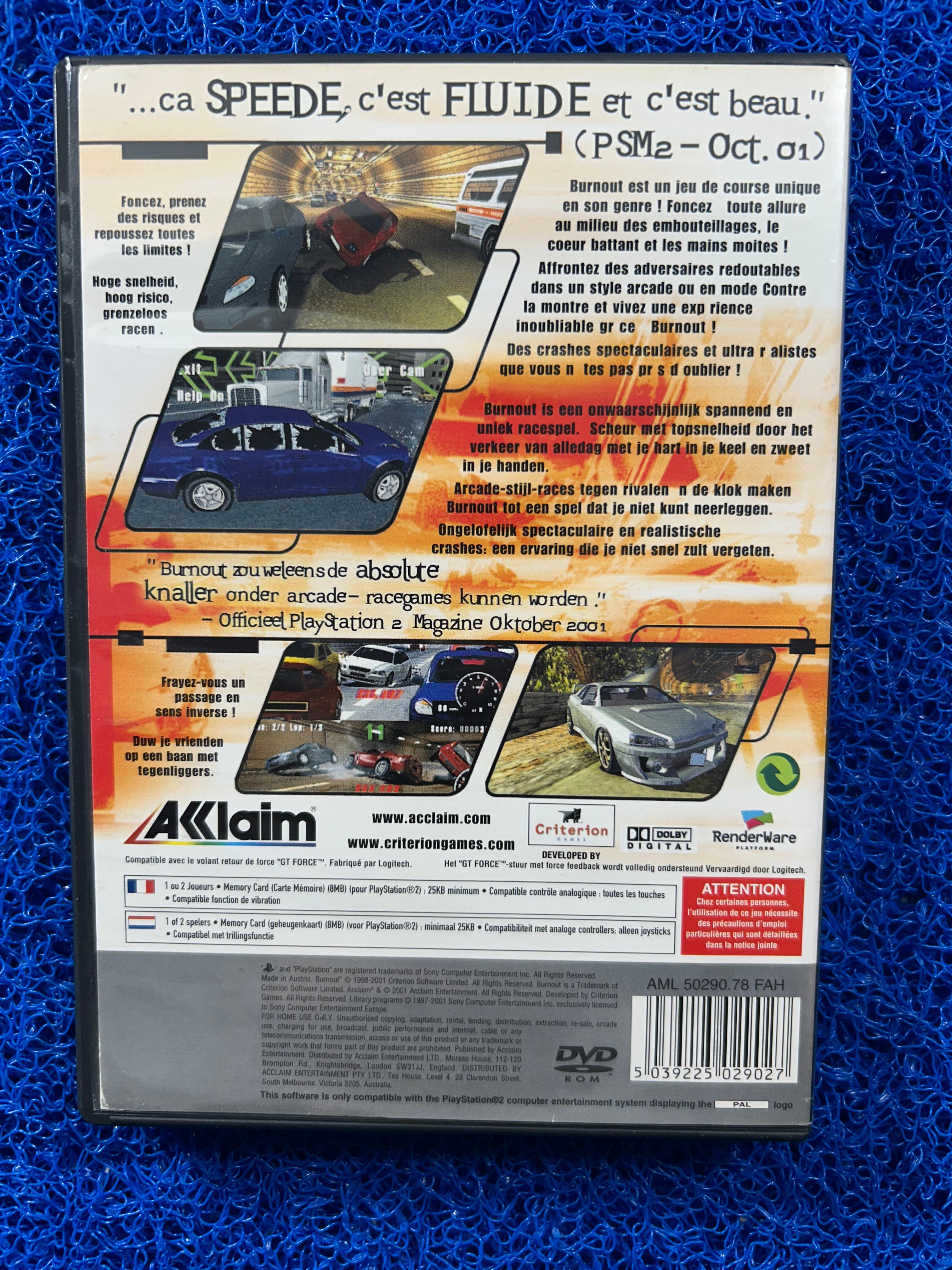 PS2 Burnout (E)