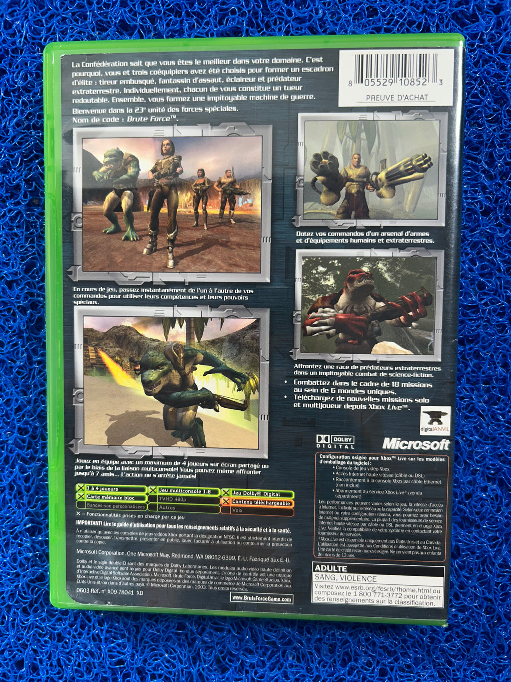 XBOX Brute force (A)
