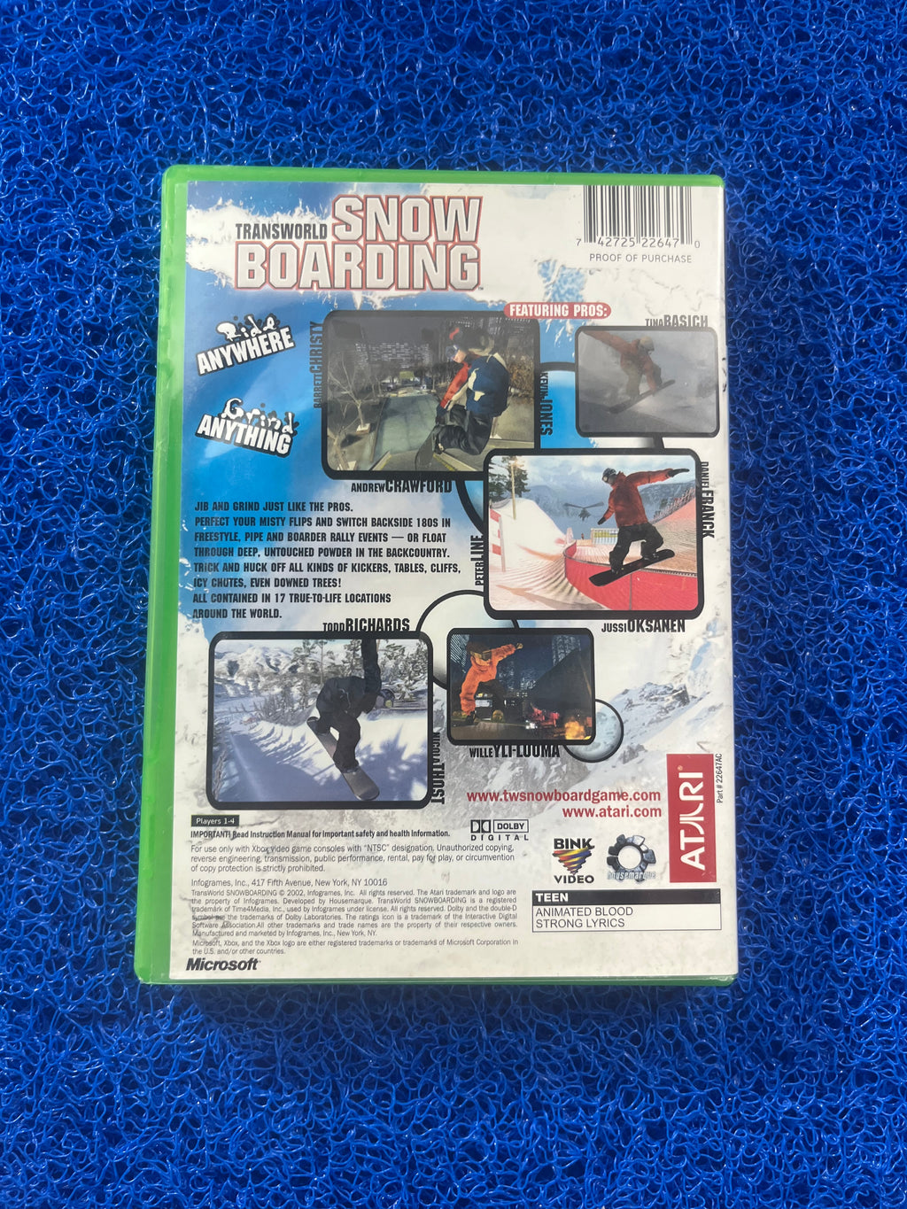 XBOX Snow Boarding (A)