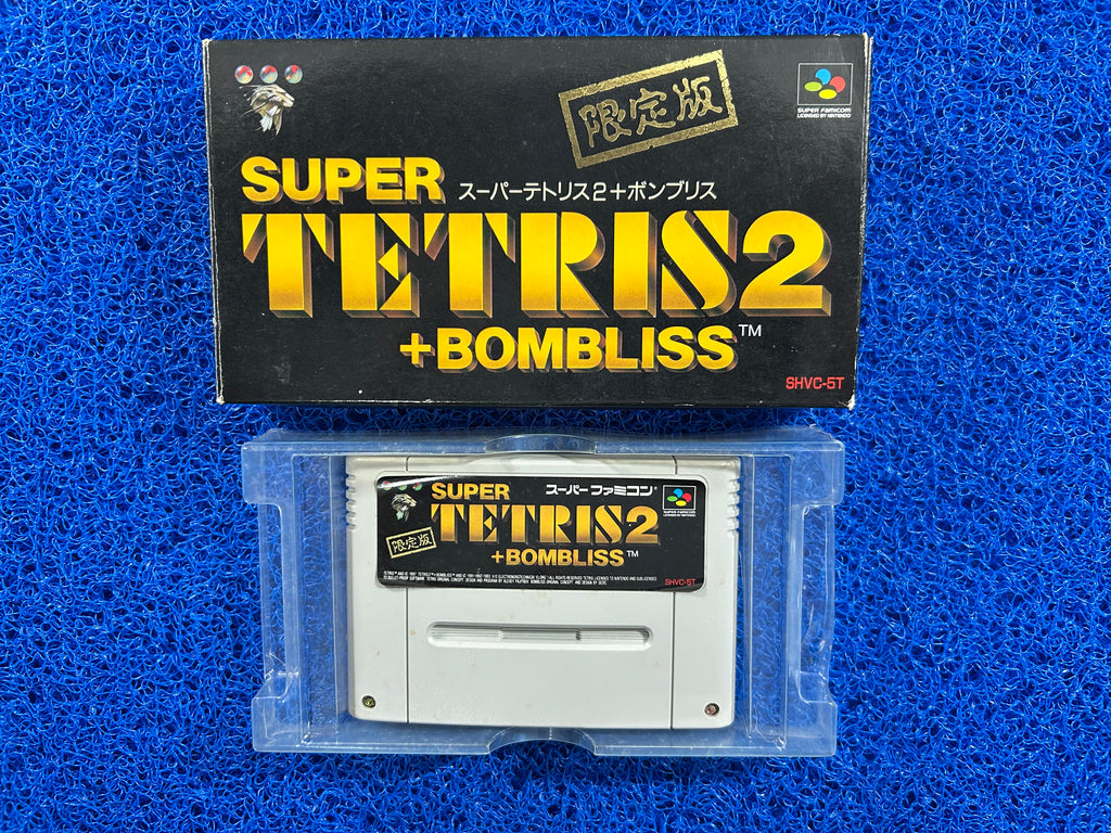 SFC Box Super Tetris 2 + Bombliss (J)