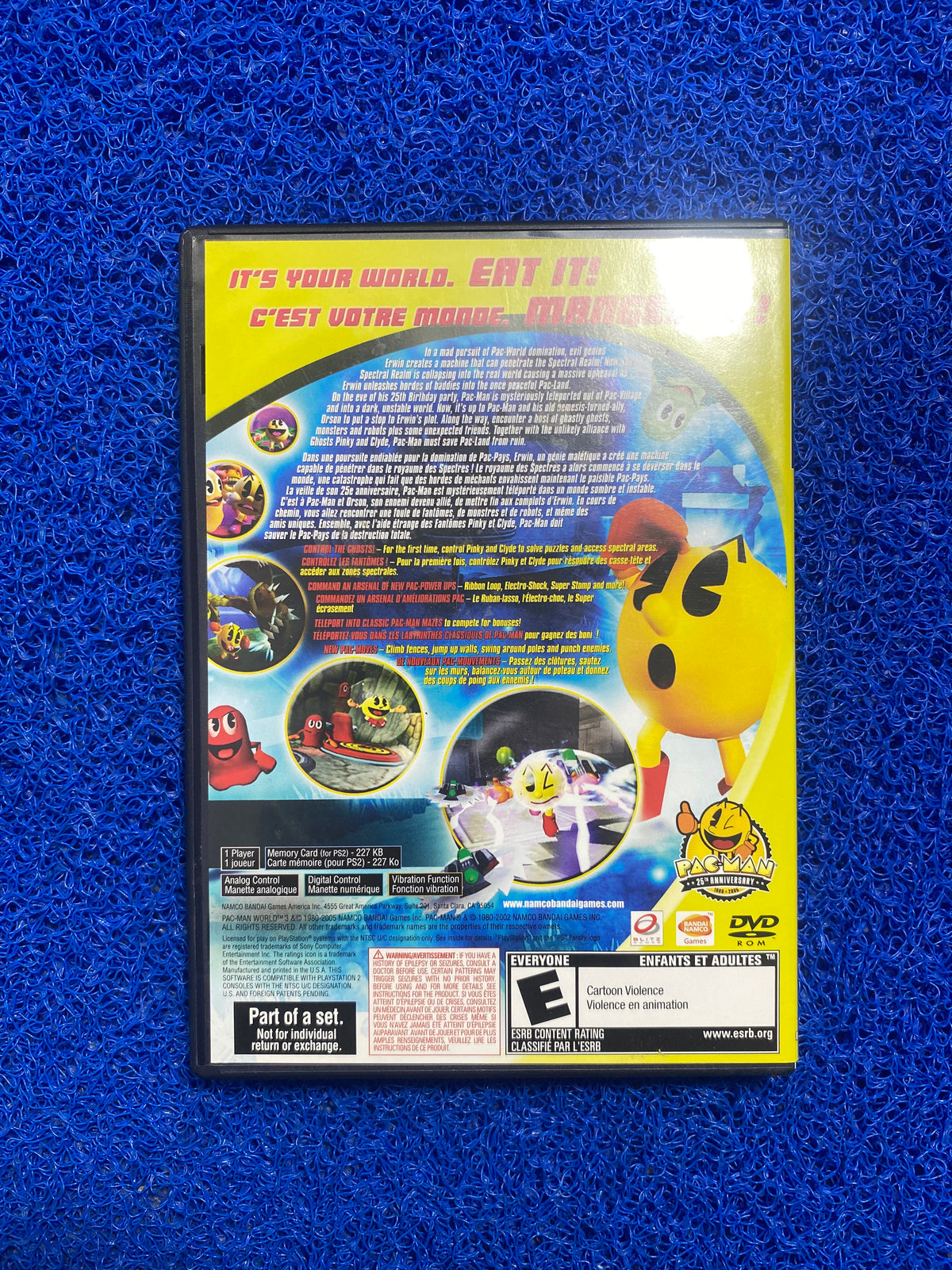 PS2# Pac man World 3 (A)