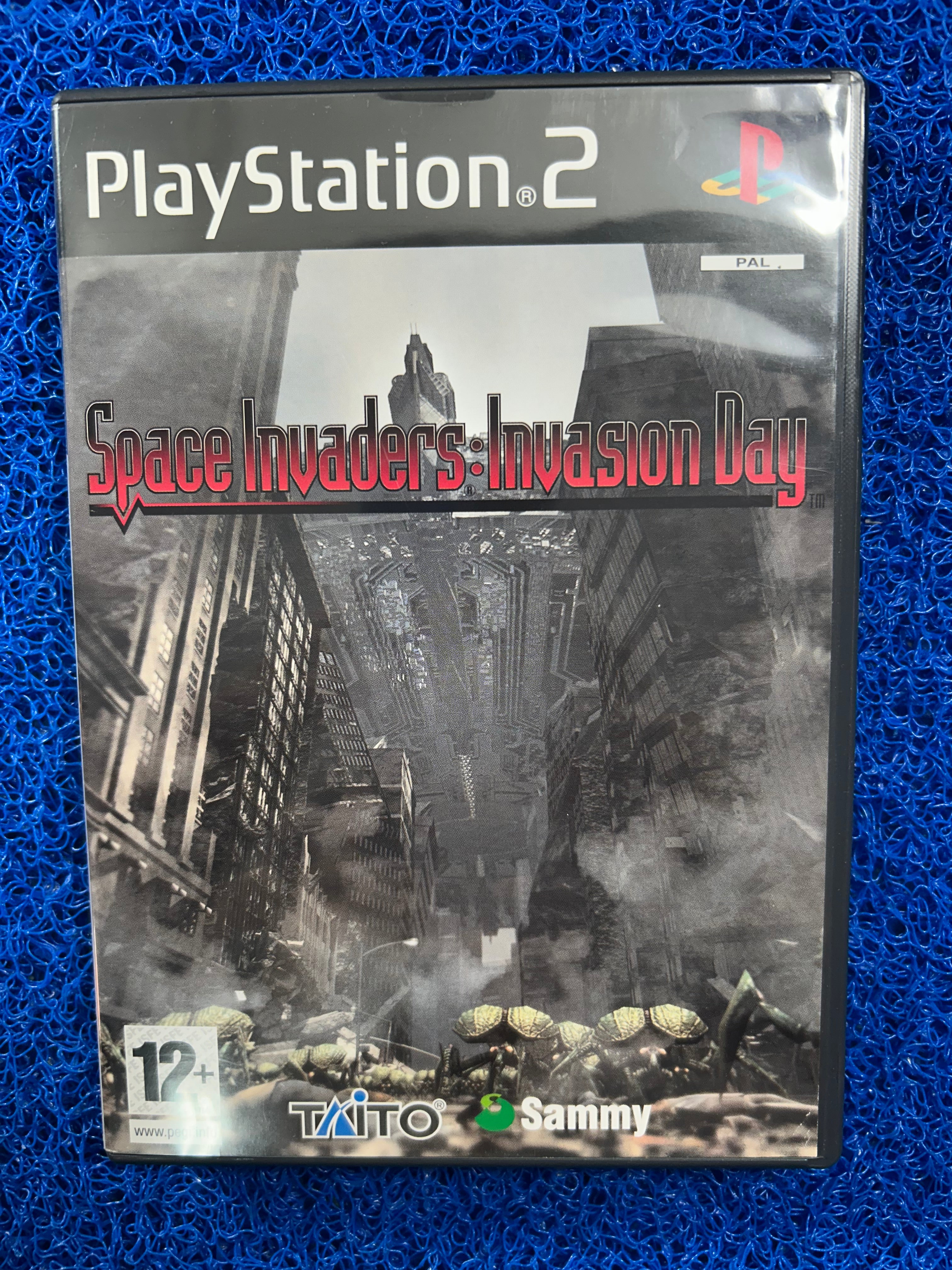 PS2 Space invaders invasion day (E)