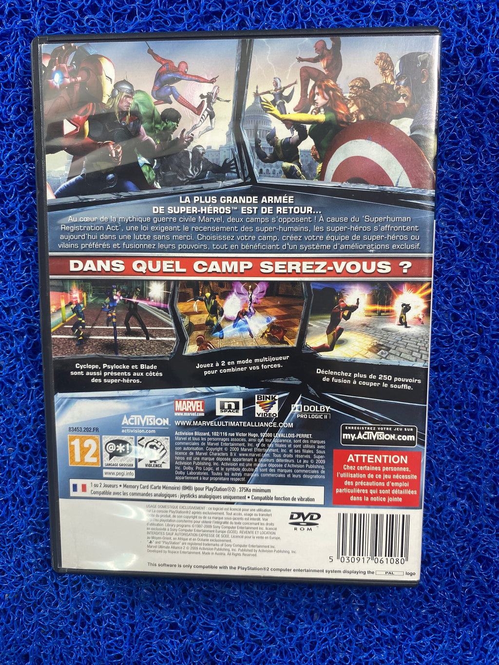 PS2# Marvel ultimate alliance (E)