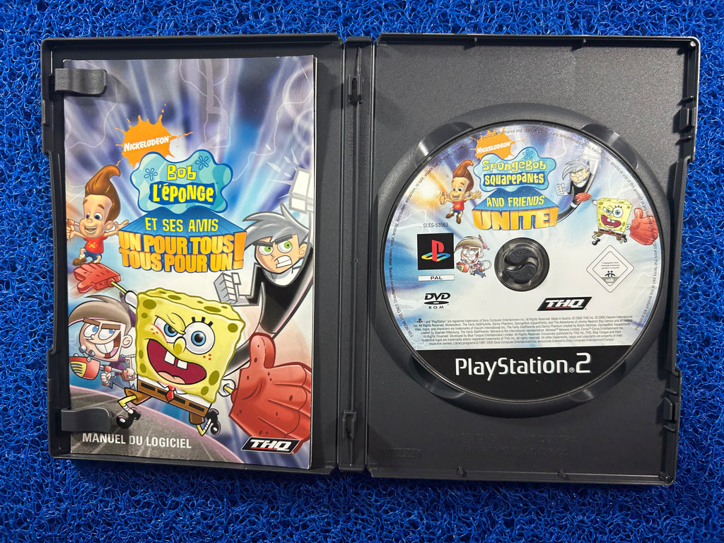 PS2 Spongebob squarepants and friends unite (E)