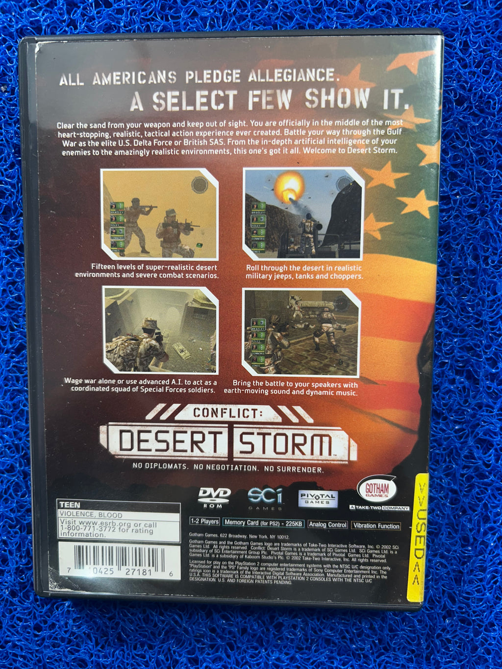 PS2 Conflict desert storm (A)