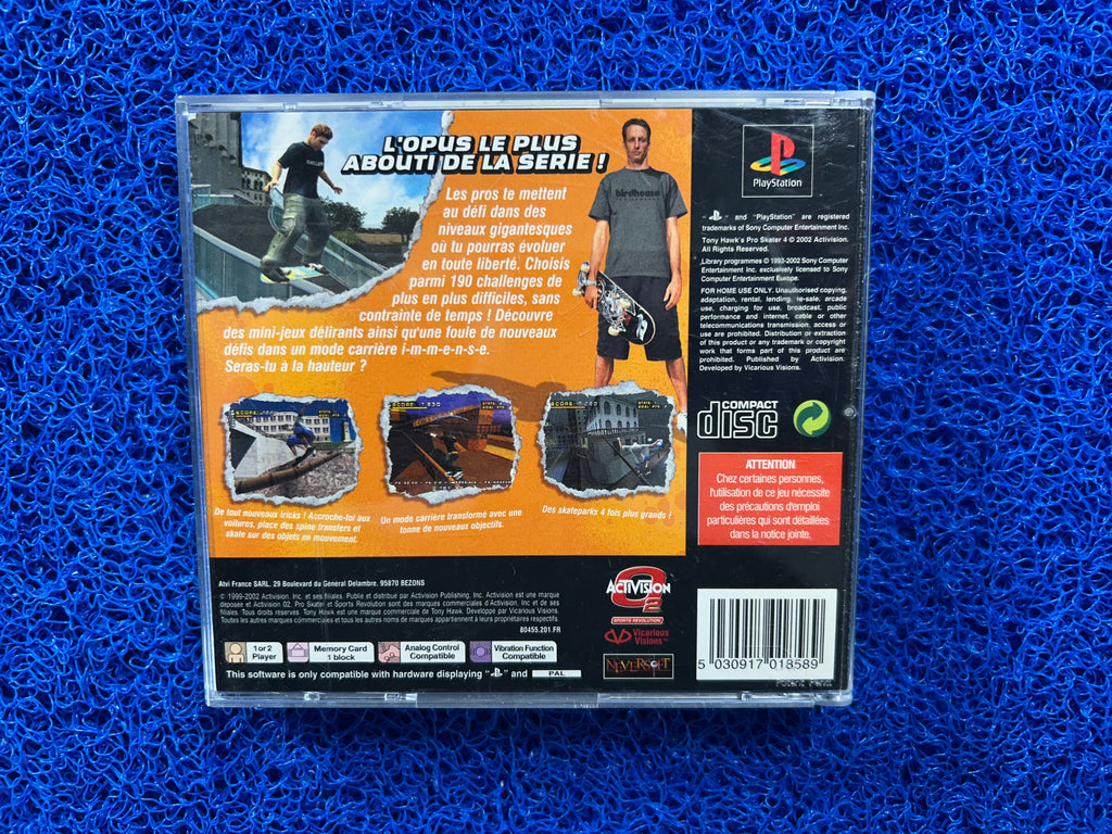 PS1 Tony hawk 4 (E)