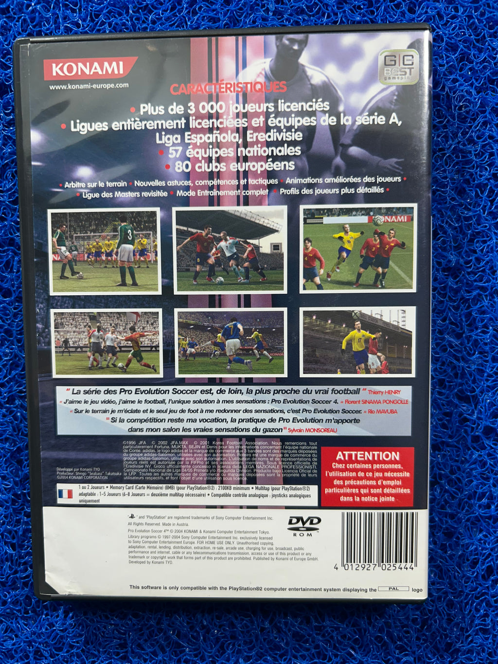 PS2 PES 4 (E)