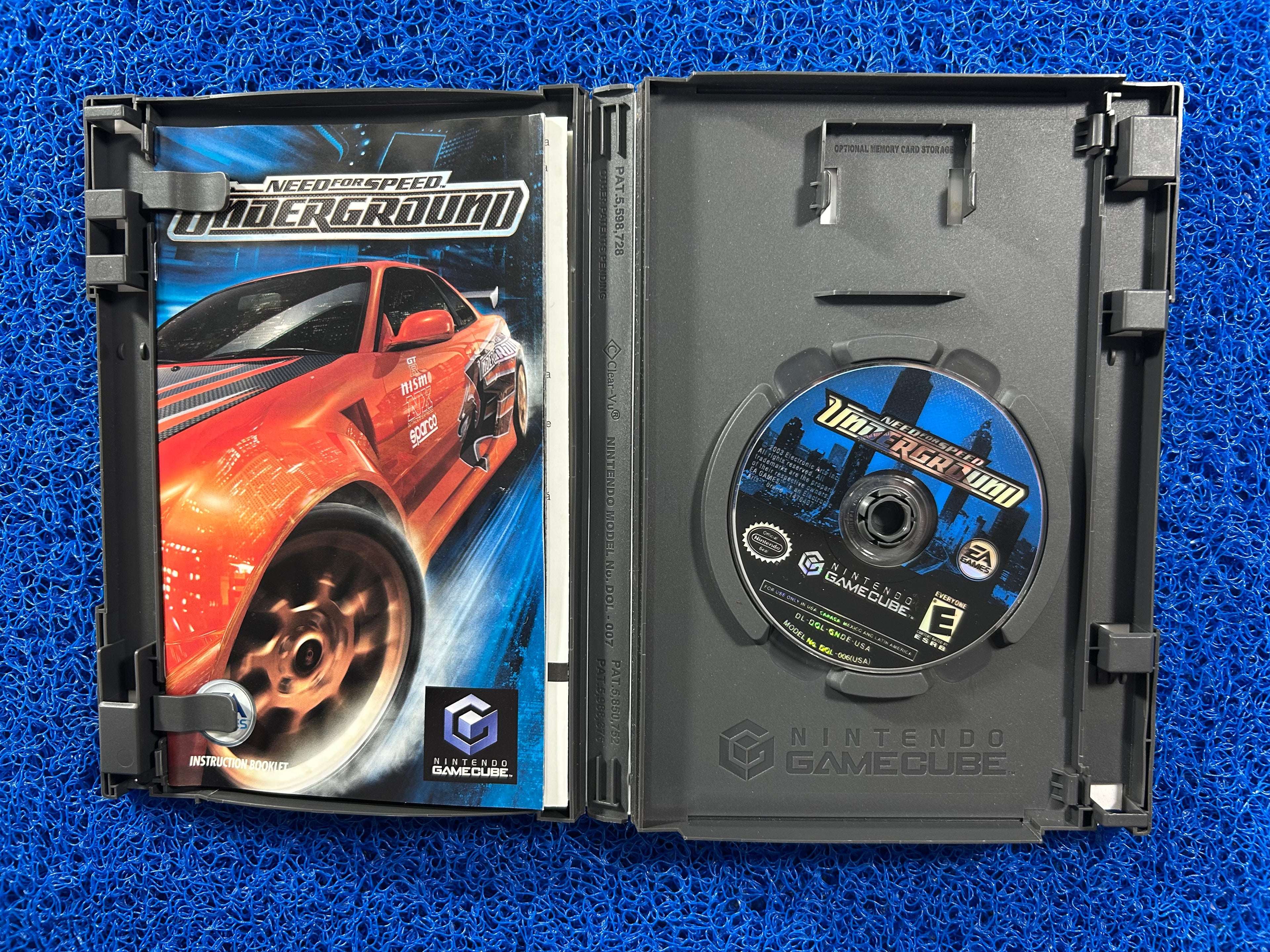 GAMECUBE Need for speed underground (A)