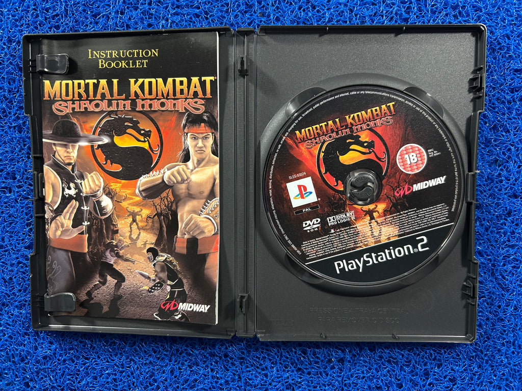 PS2 Mortal kombat shaolin monks (E)