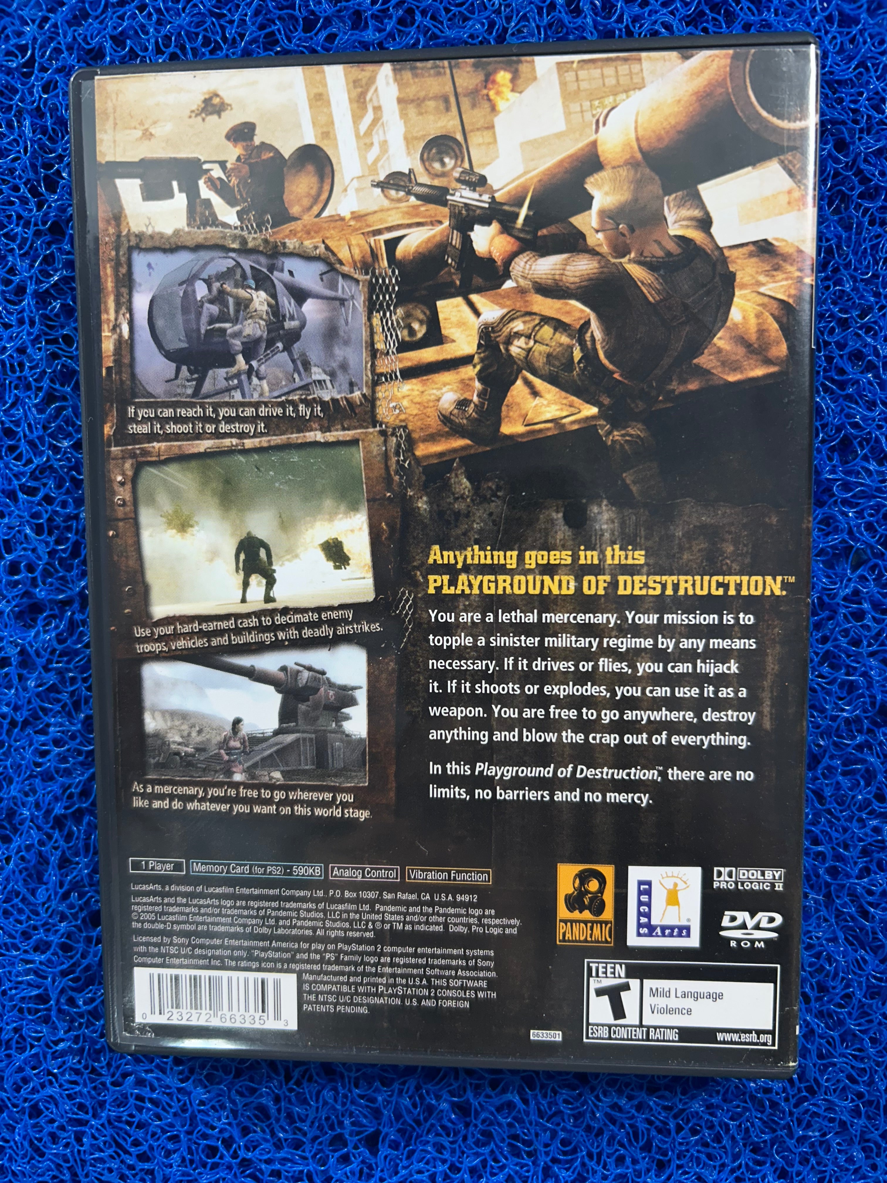 PS2 Mercenaries (A)
