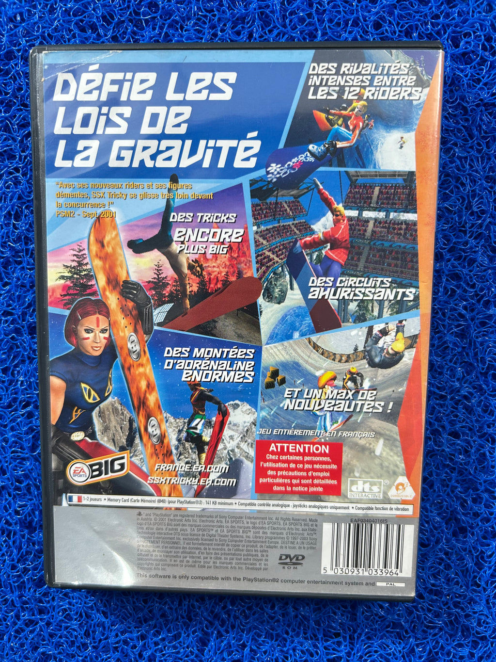 PS2 SSX tricky (E)