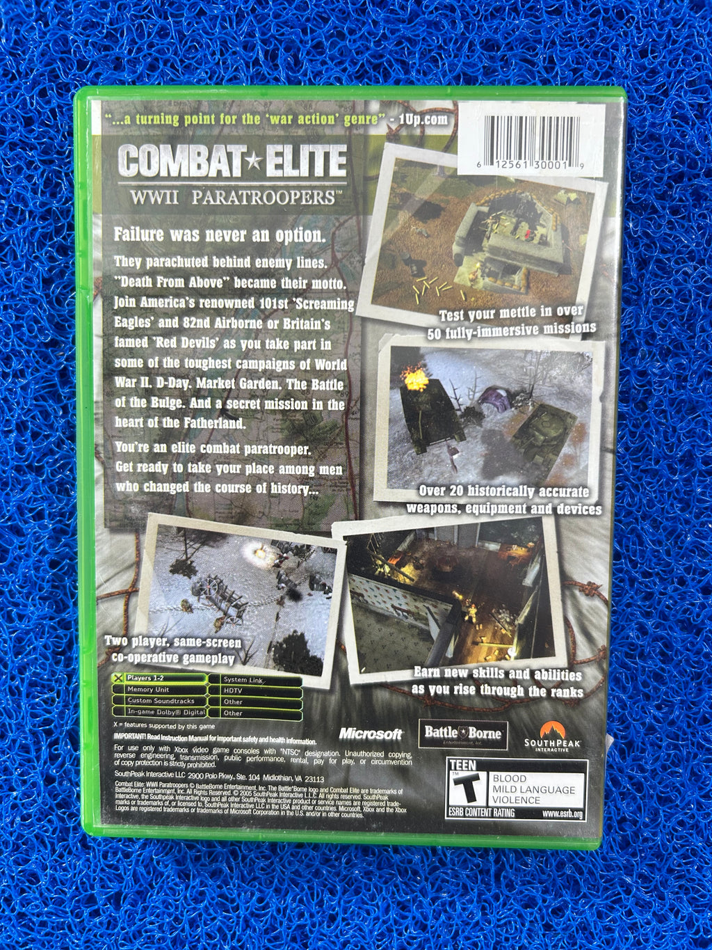 XBOX Combat elite WW II (A)