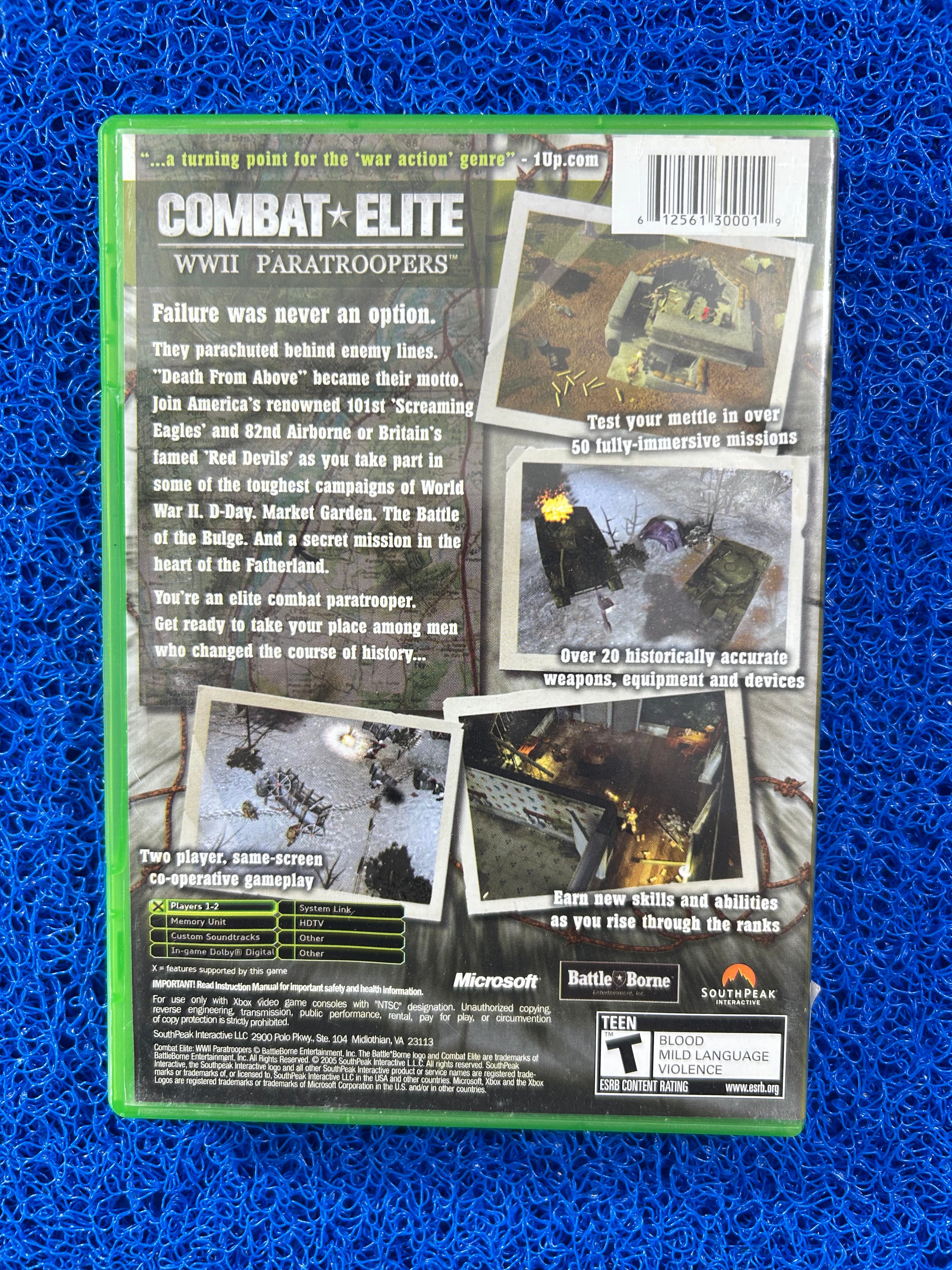 XBOX Combat elite WW II (A)