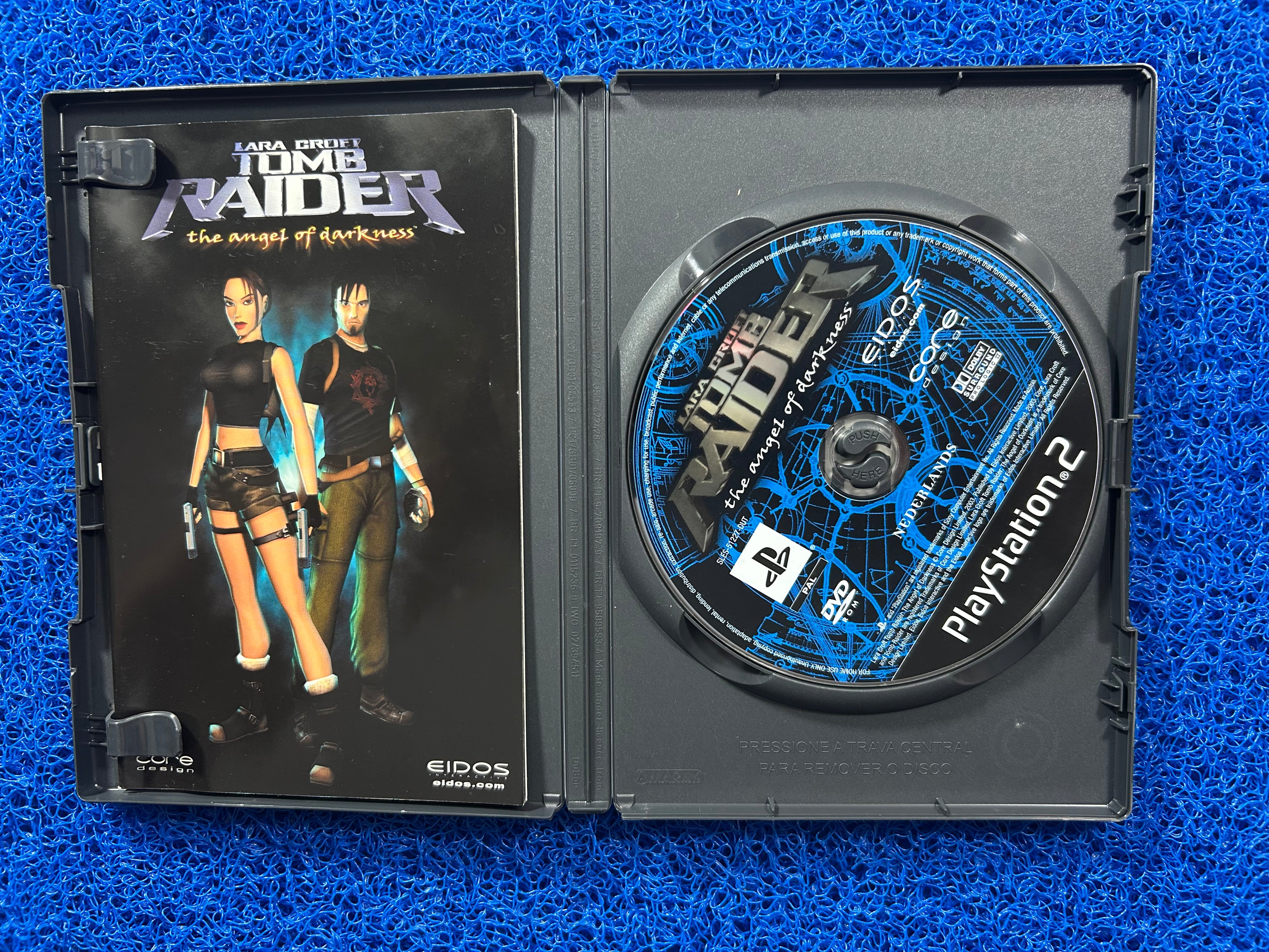 PS2 Tomb raider the angel of dark (E)