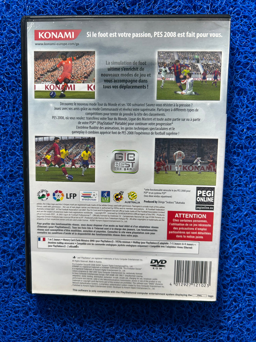 PS2 Pes 2008 (E)