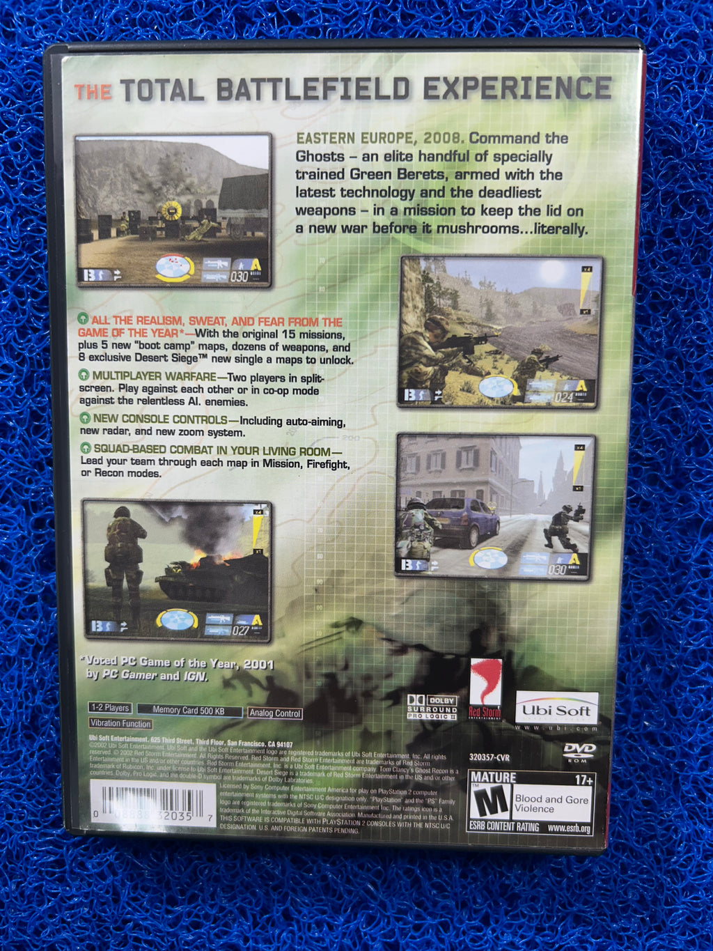 PS2 Ghost recon (A)