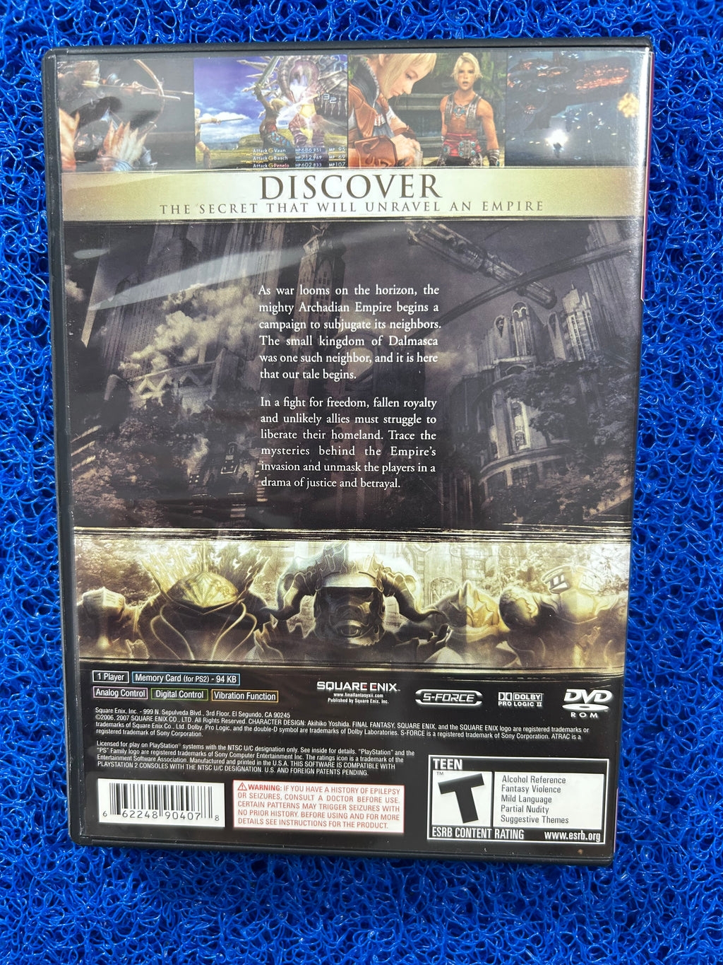PS2 Final fantasy XII (A)