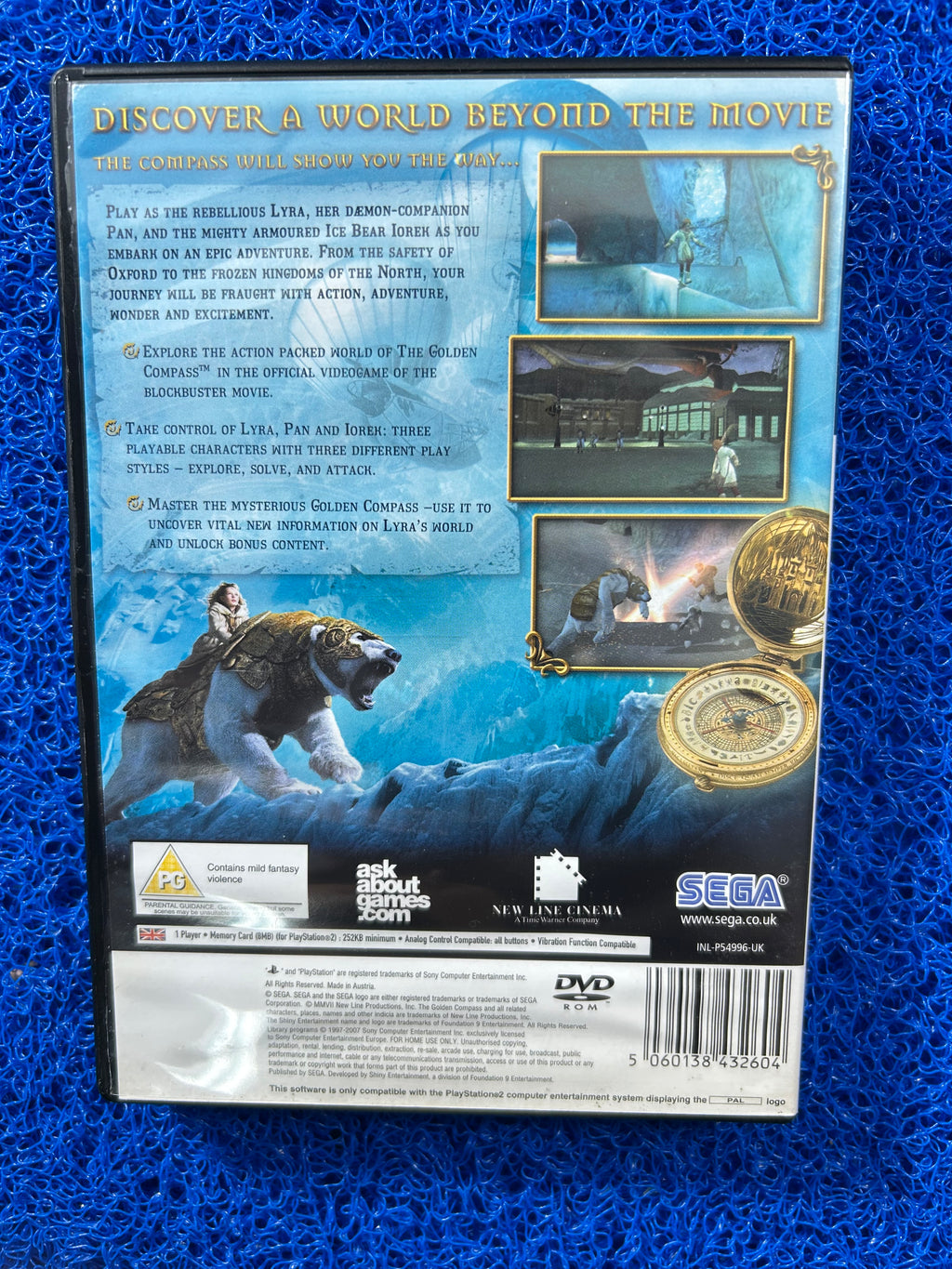 PS2 The golden compass (E)
