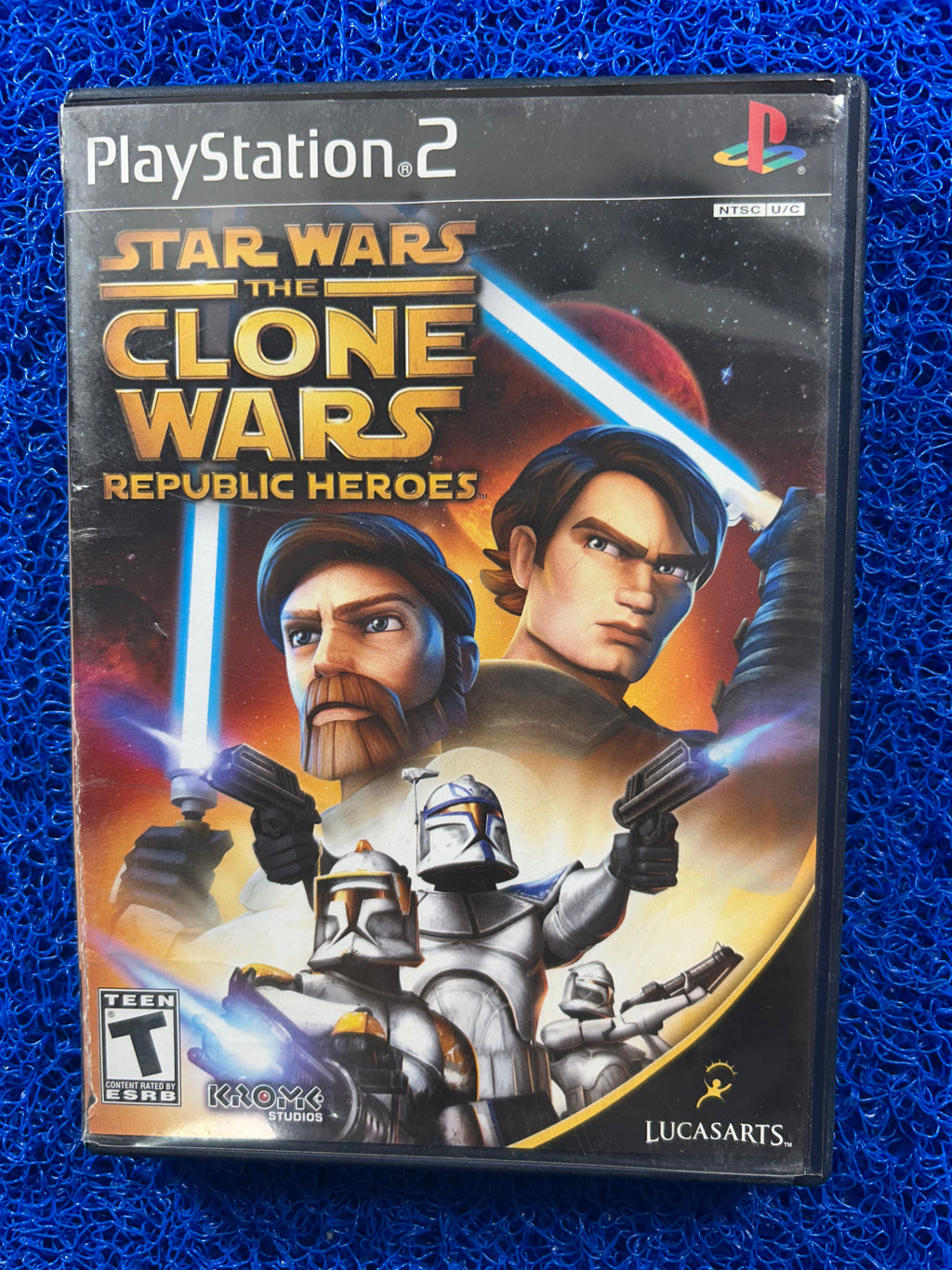 PS2 Star wars the clone wars republic heroes (A)