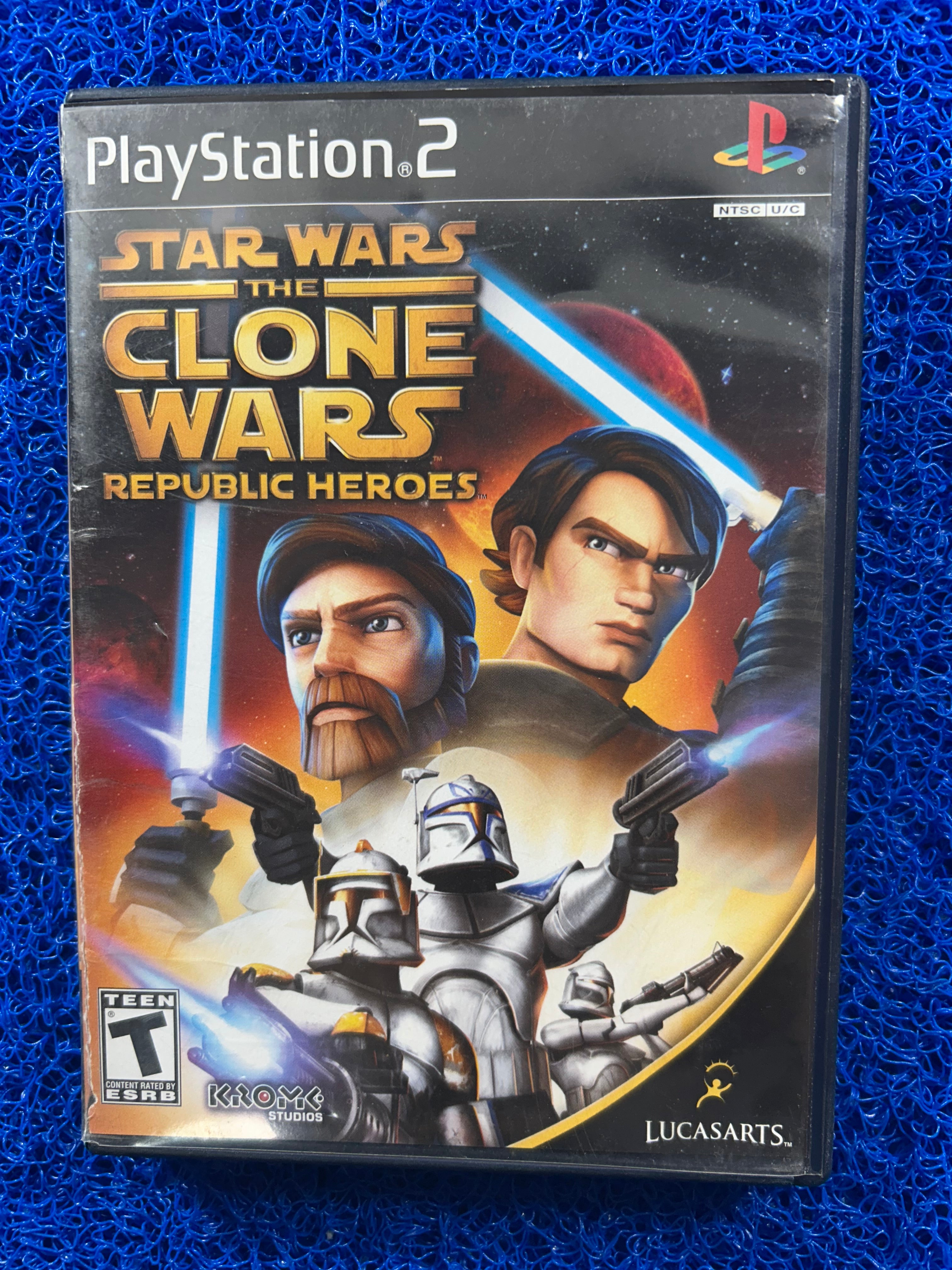 PS2 Star wars the clone wars republic heroes (A)