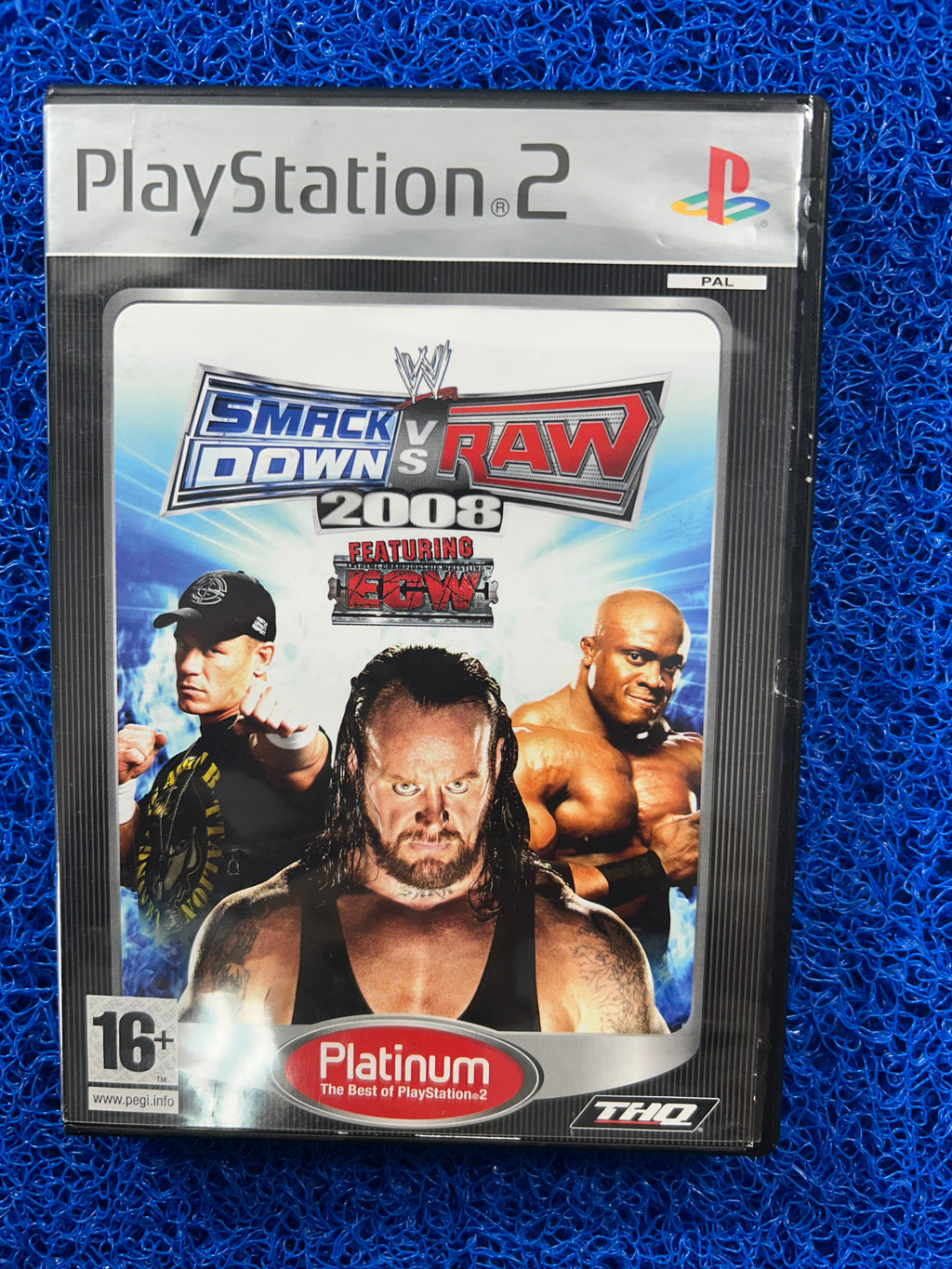 PS2 Smackdown vs. raw 2008 (E)